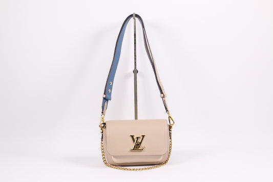 Louis Vuitton Greige Lockme Tender ONE Crossbody Bag (V12134421HC)