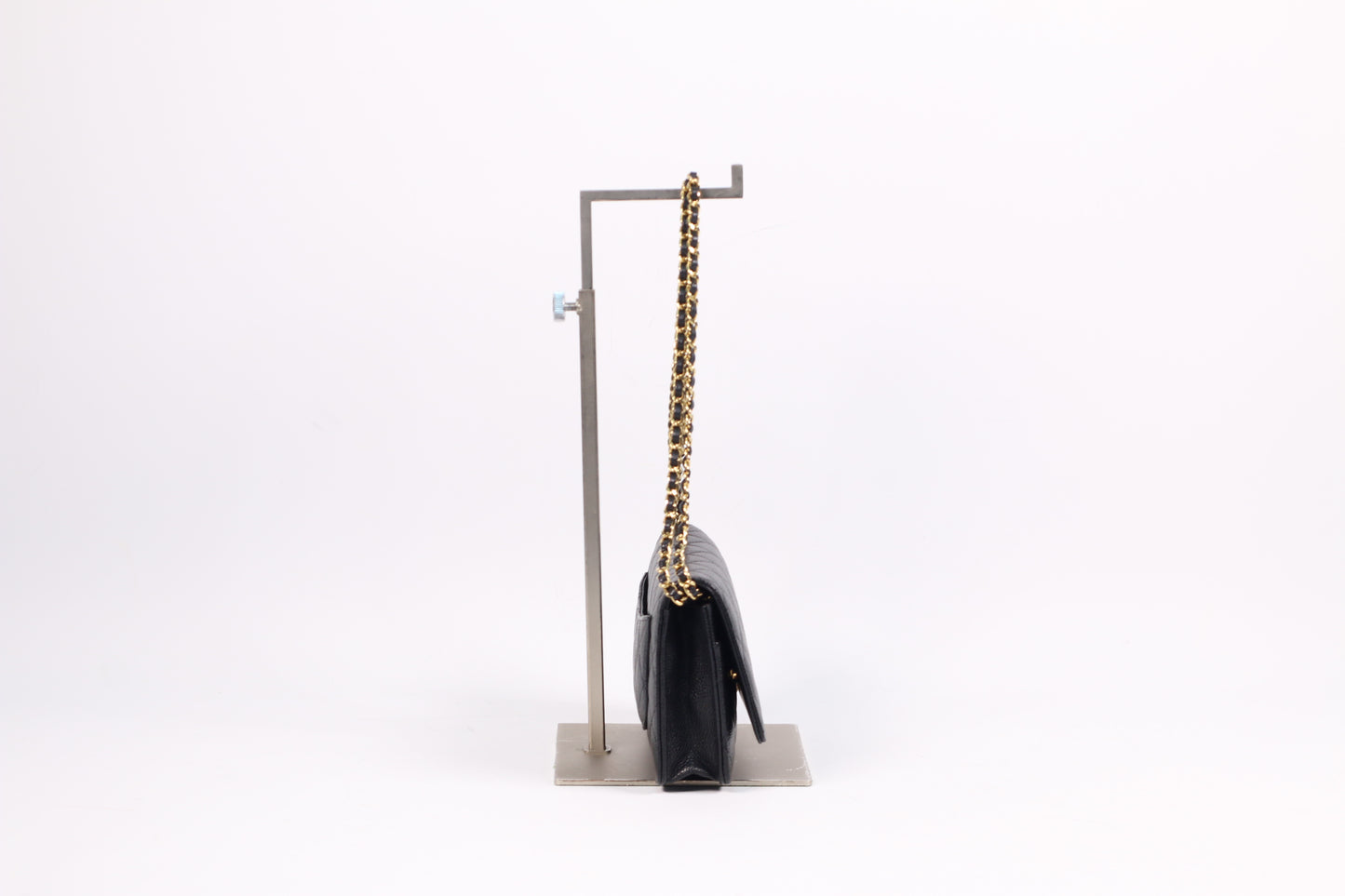 Chanel Black Caviar Skin Wallet On Chain ONE Crossbody Bag A33814 (V38190418H)
