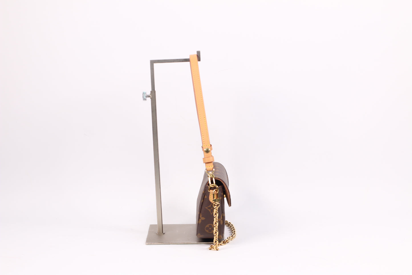 Louis Vuitton Brown PVC Monogram Wallet On Chain Ivy ONE Shoulder Bag M81911 (V012140421H)