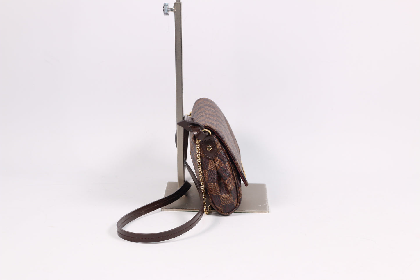 Louis Vuitton Brown PVC Damier Ebene Canvas Favorite PM Crossbody Bag N41276 (V1271422HC)