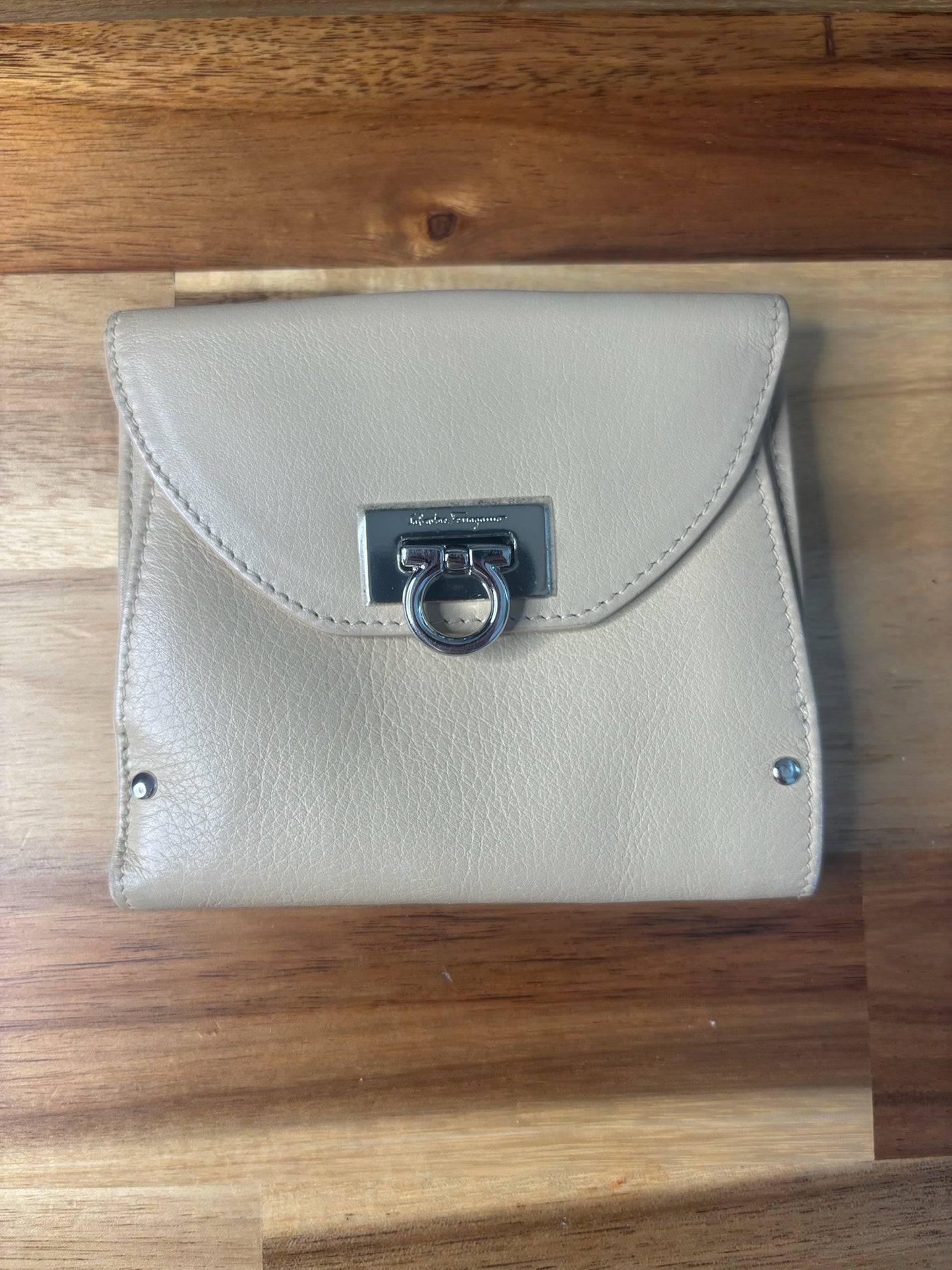 Salvatore Ferragamo Gancini Compact Wallet