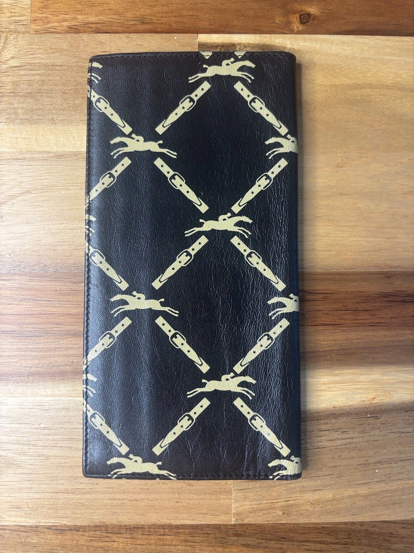 Vintage Longchamp Leather Long Wallet