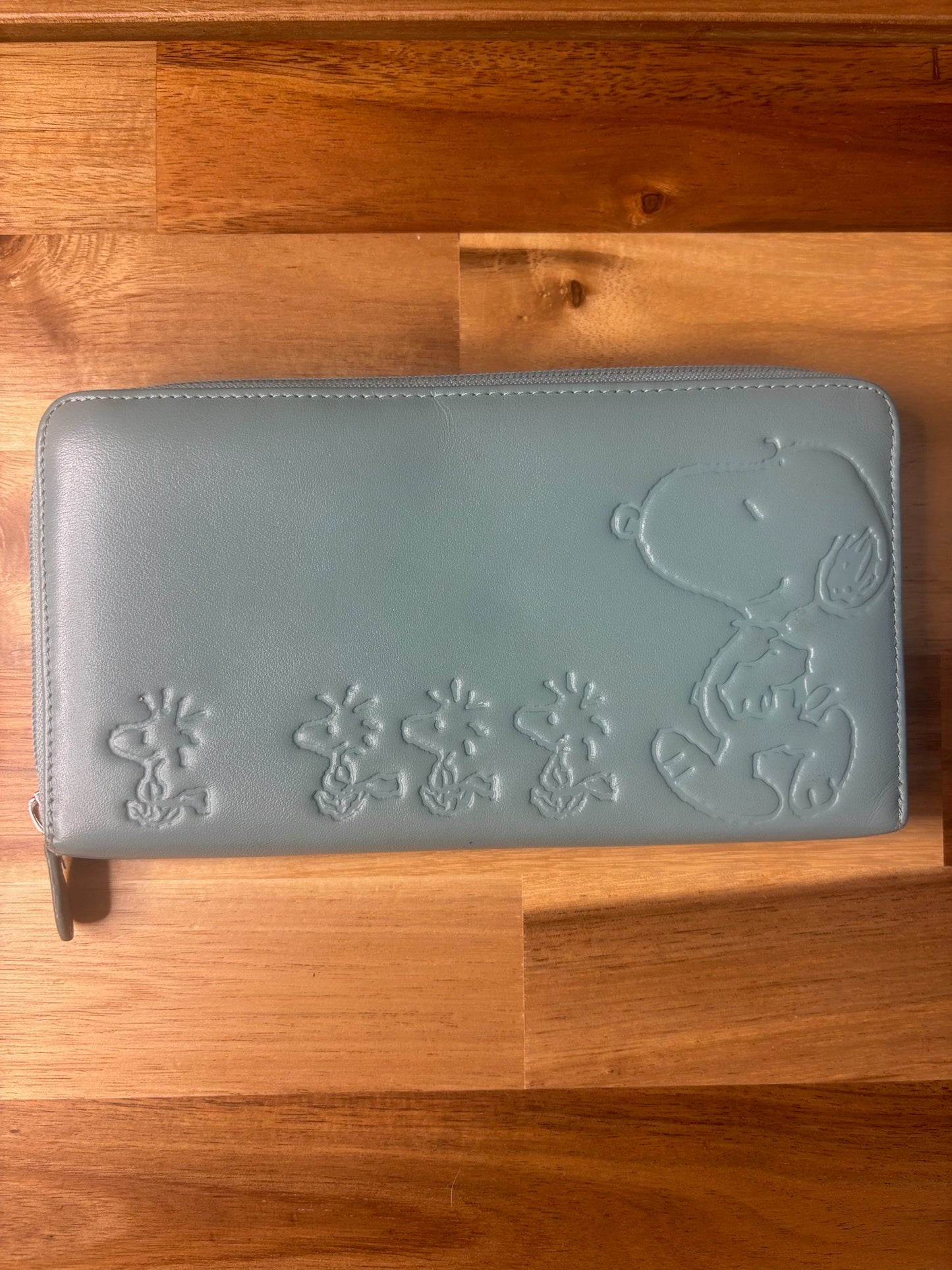 Snoopy Leather Collection Multifunction Long Wallet