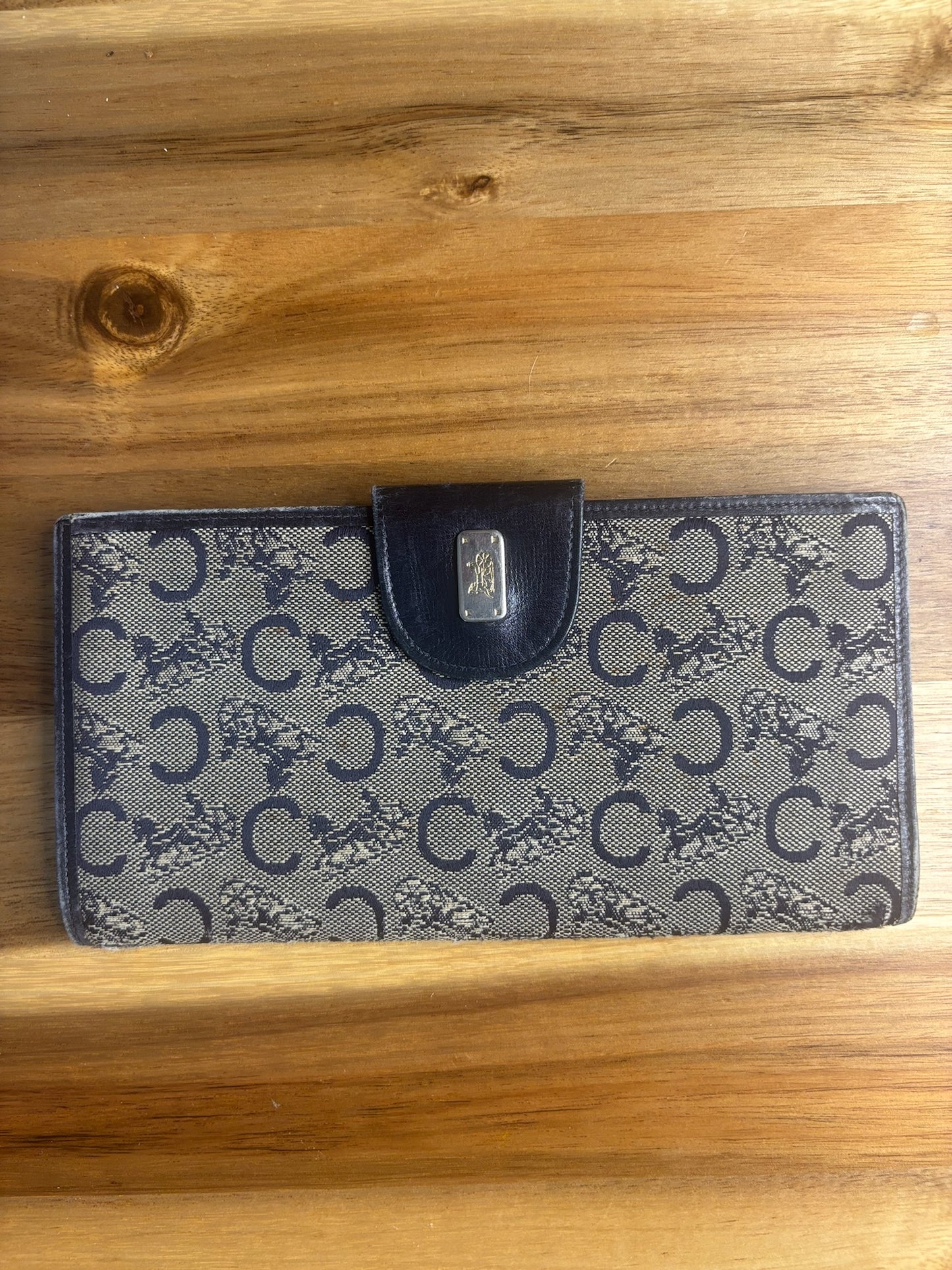 Vintage Celine C Macadam Wallet