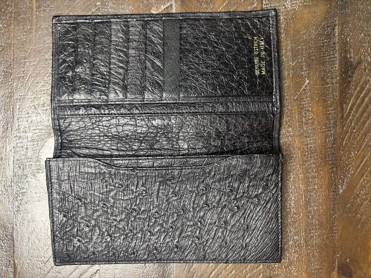 Black Leather Wallet
