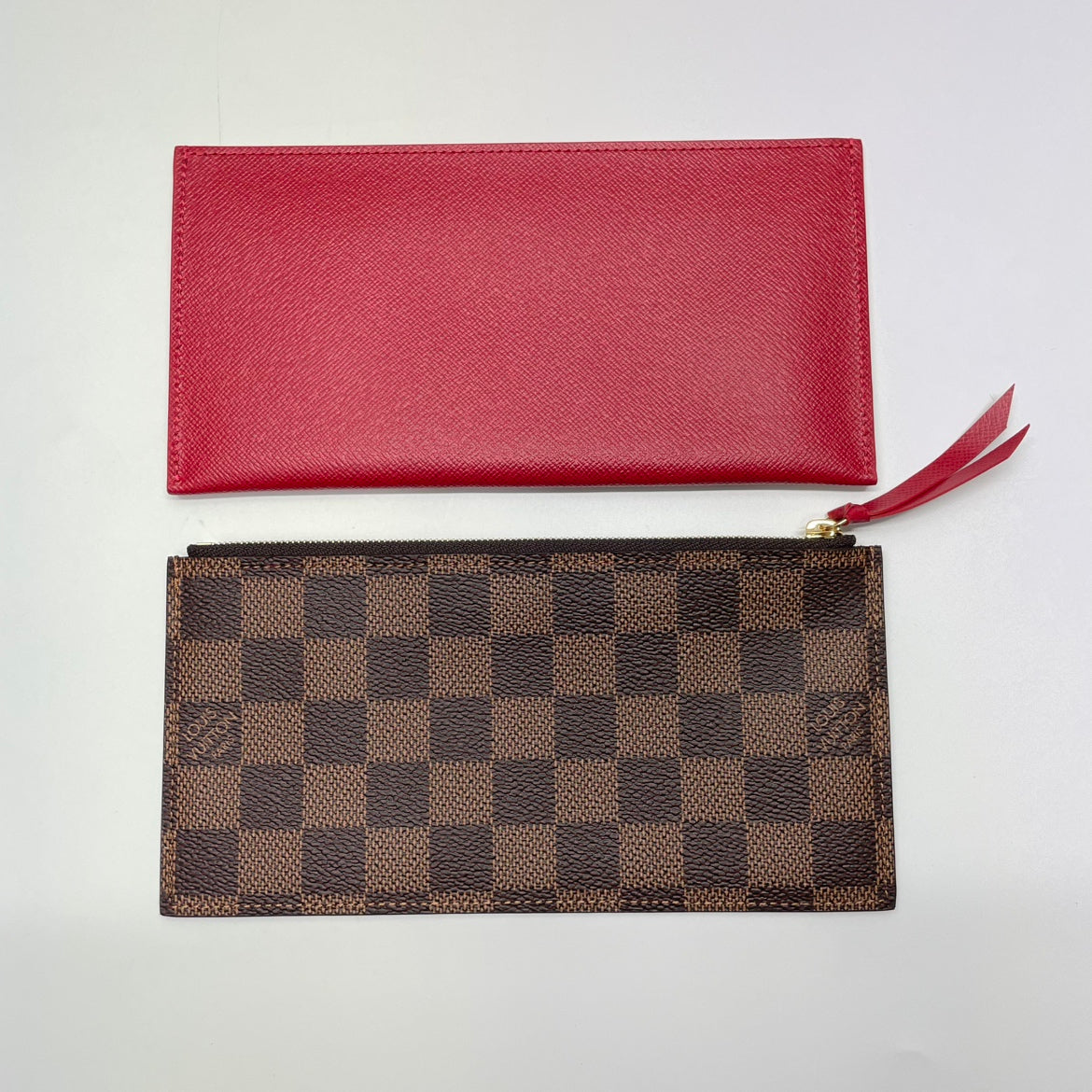 Louis Vuitton Brown PVC Damier Ebene Canvas Pochette Félicie ONE Crossbody Bag N63032 (V1295209HL)