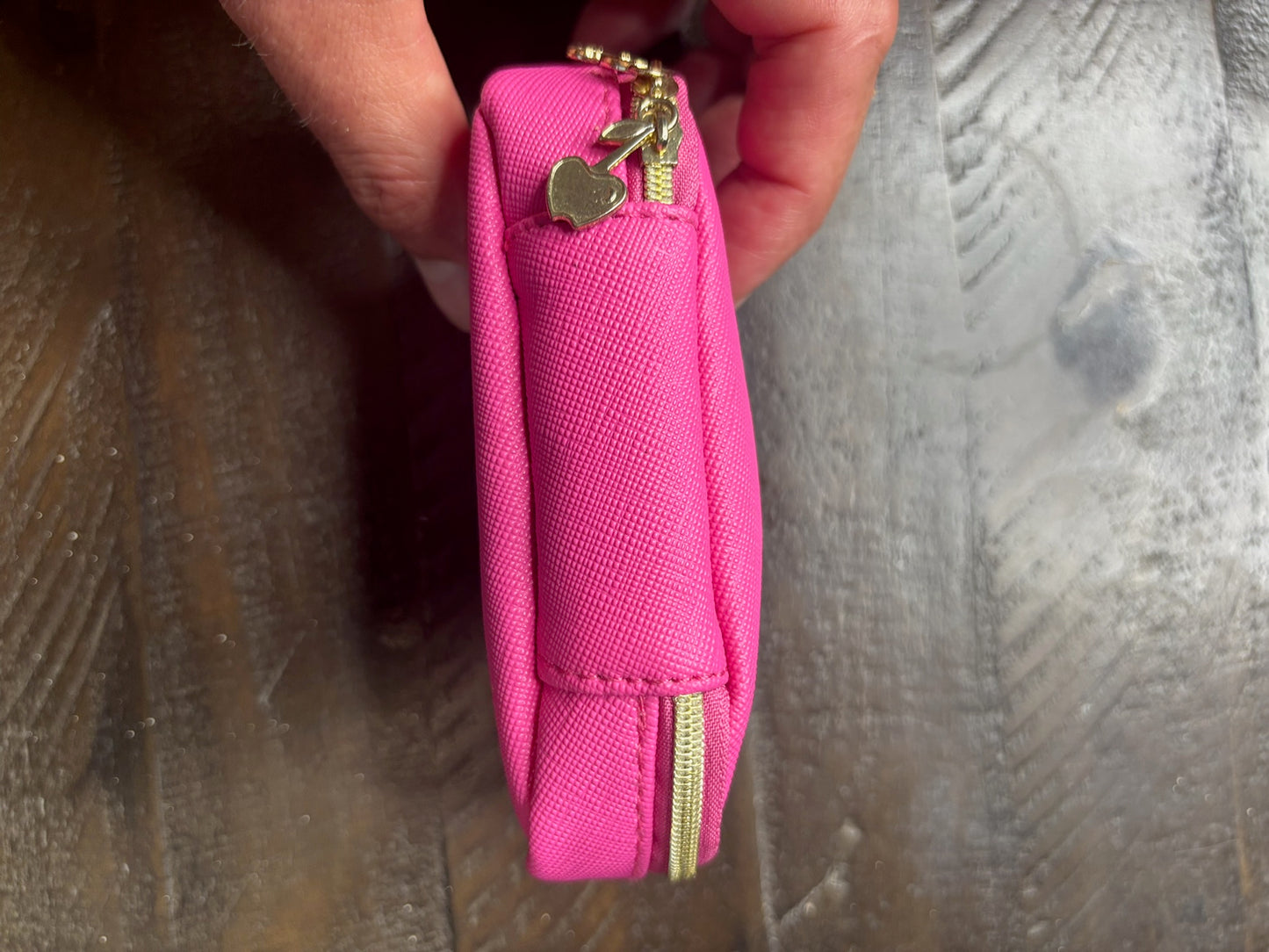 Furla Pink Travel Jewelry Case