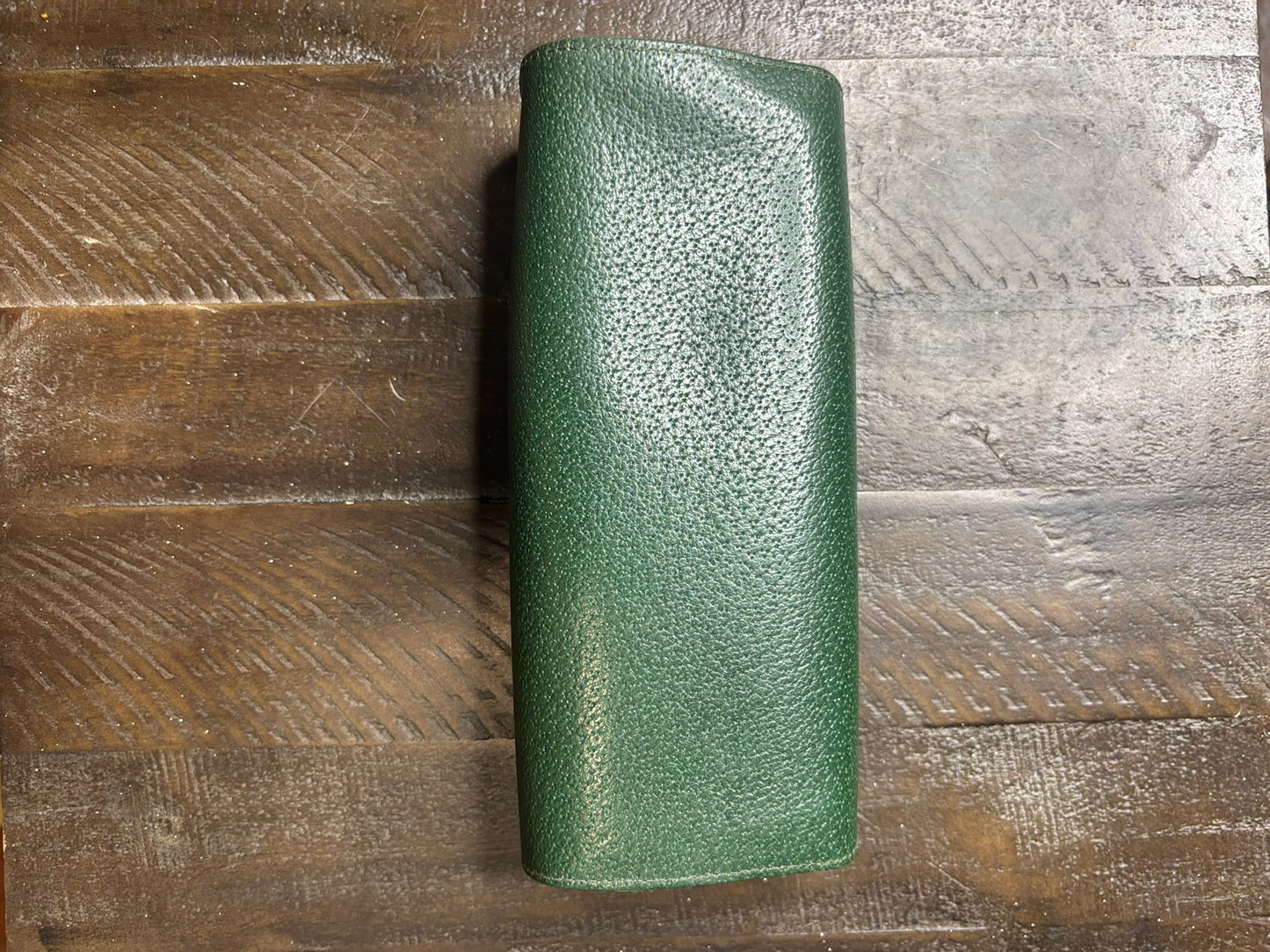 Green Roll-Up Travel Tie Case