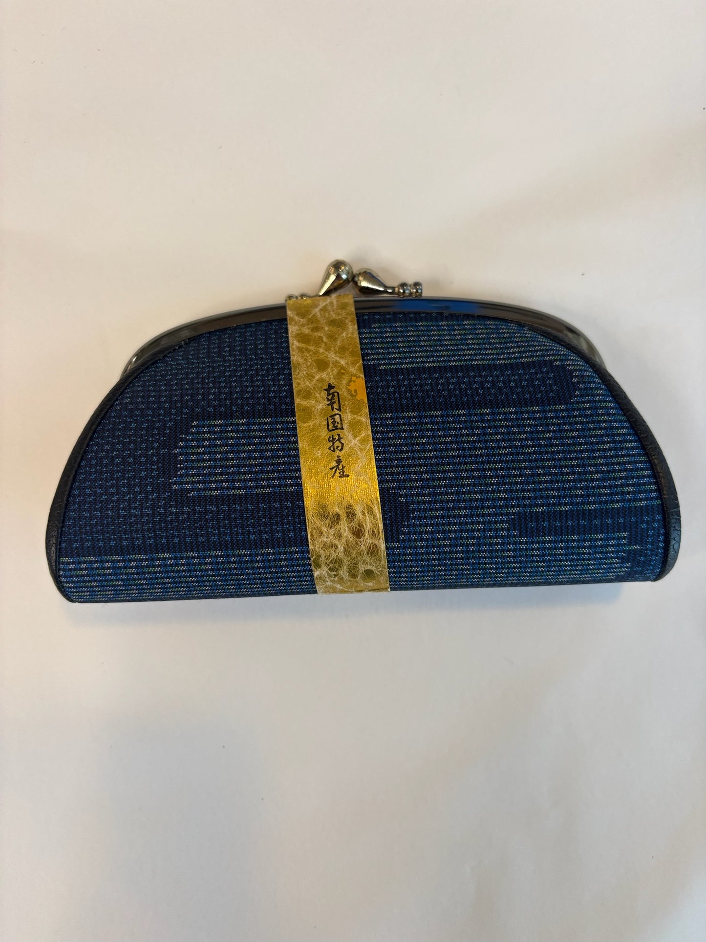 Oshima Tsumugi Silk Clutch
