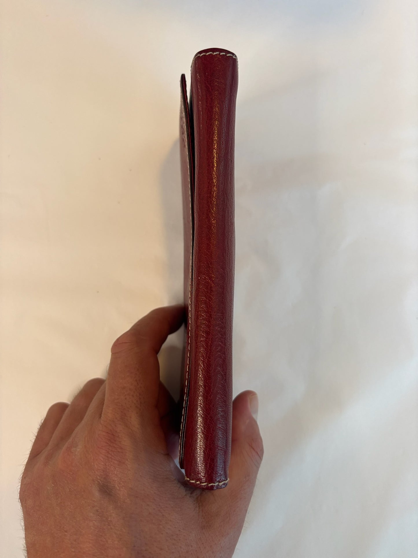 Fossil Red Leather Wallet