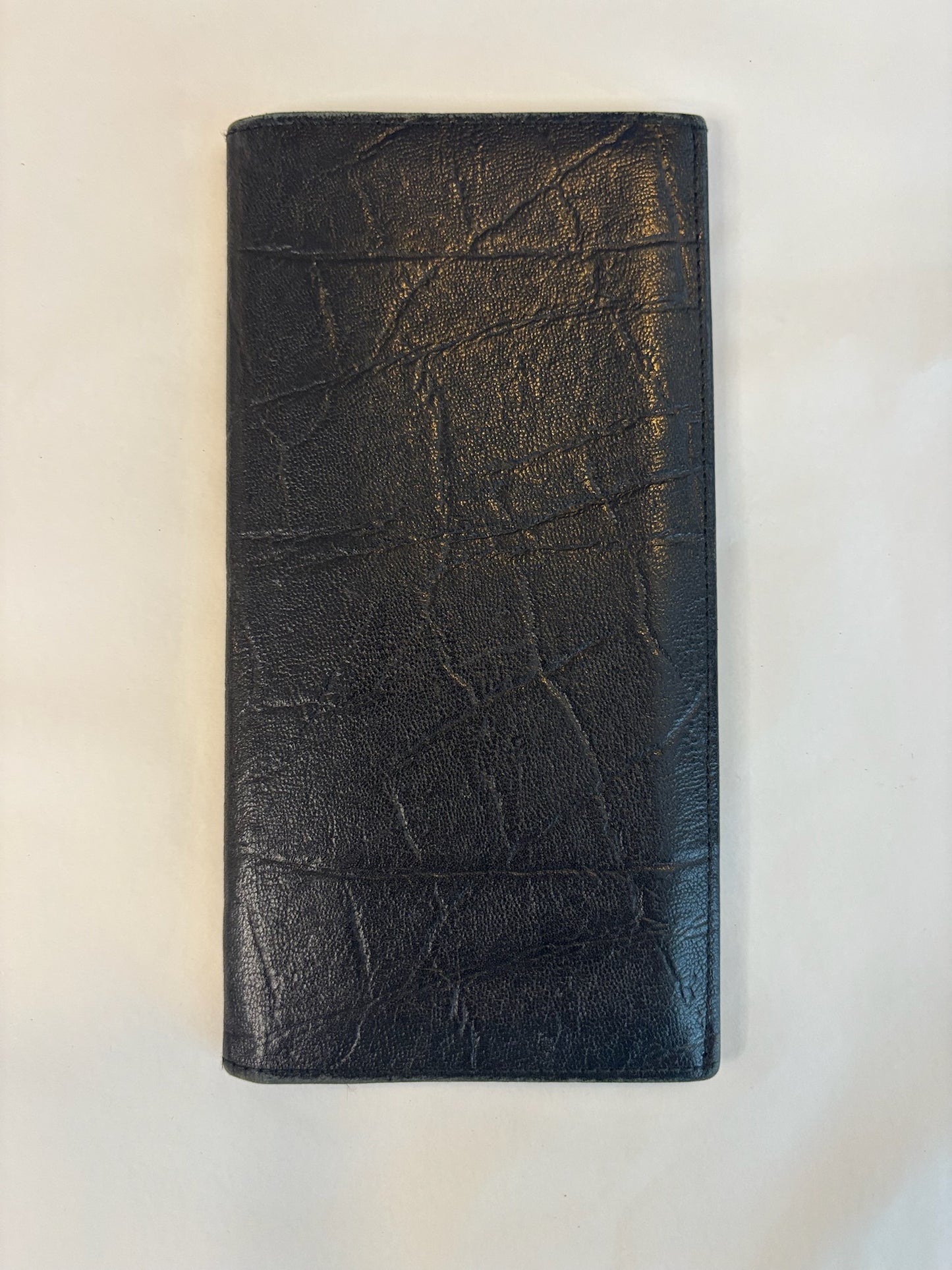 Umberto Ginocchietti Black Long Wallet