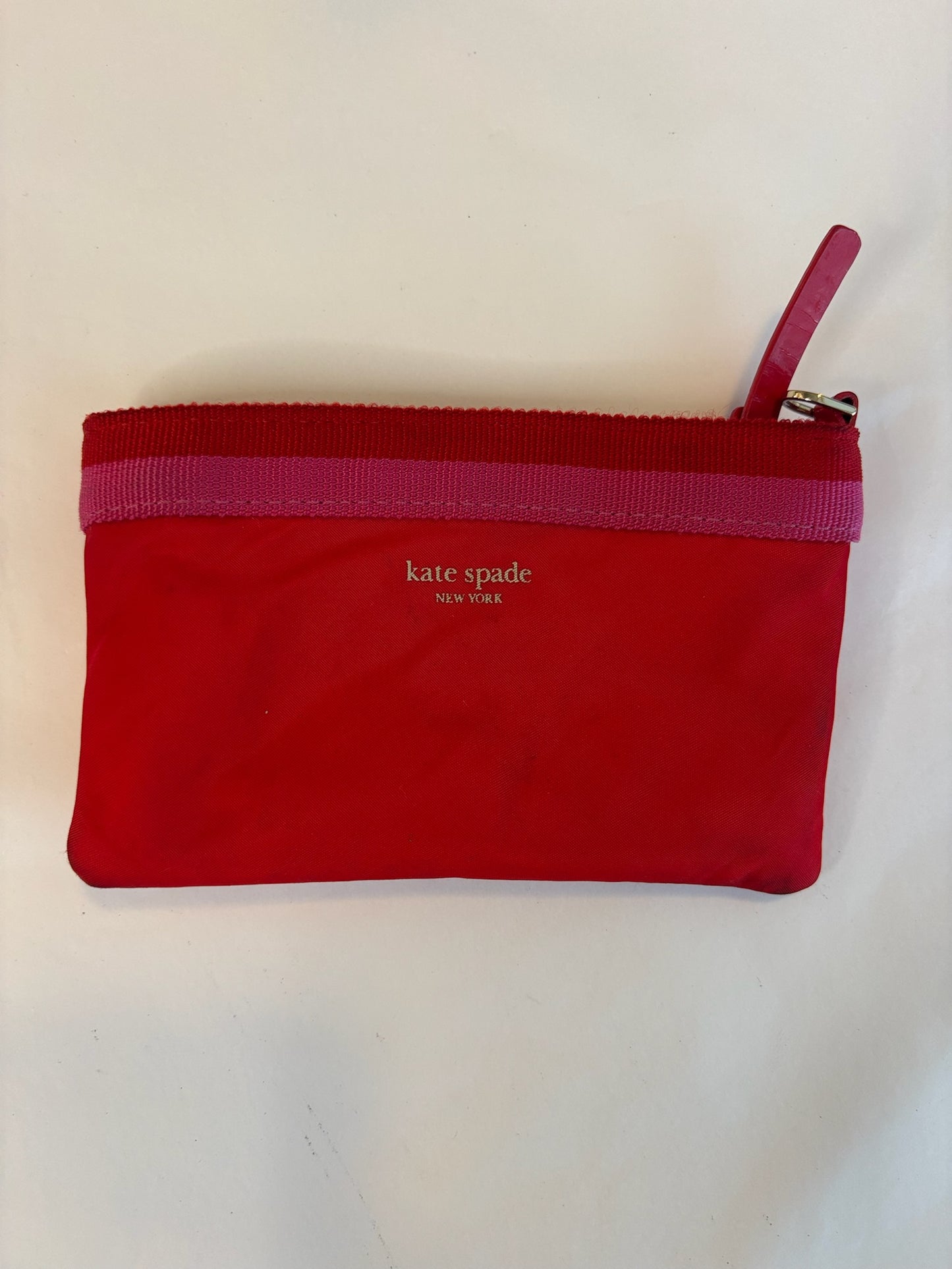 Kate Spade New York Red Nylon Pouch
