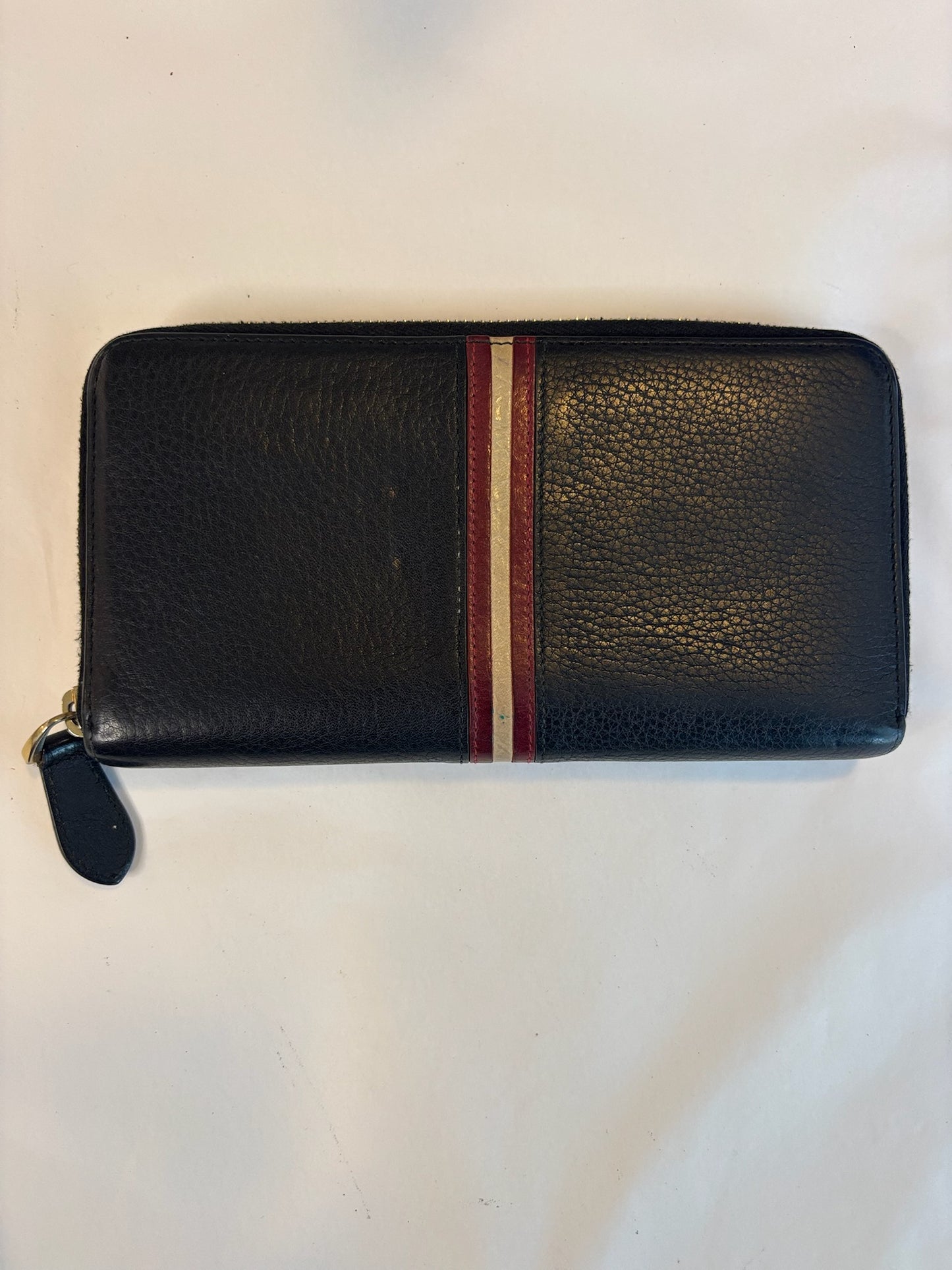 Bally Black Long Wallet