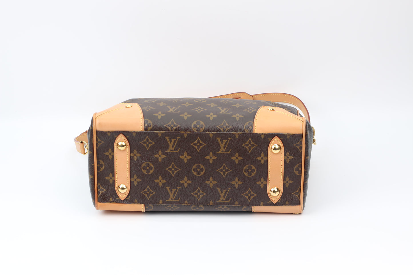Louis Vuitton Brown PVC Monogram Canvas Retiro PM Shoulder Bag M40325 (V12104130PL)