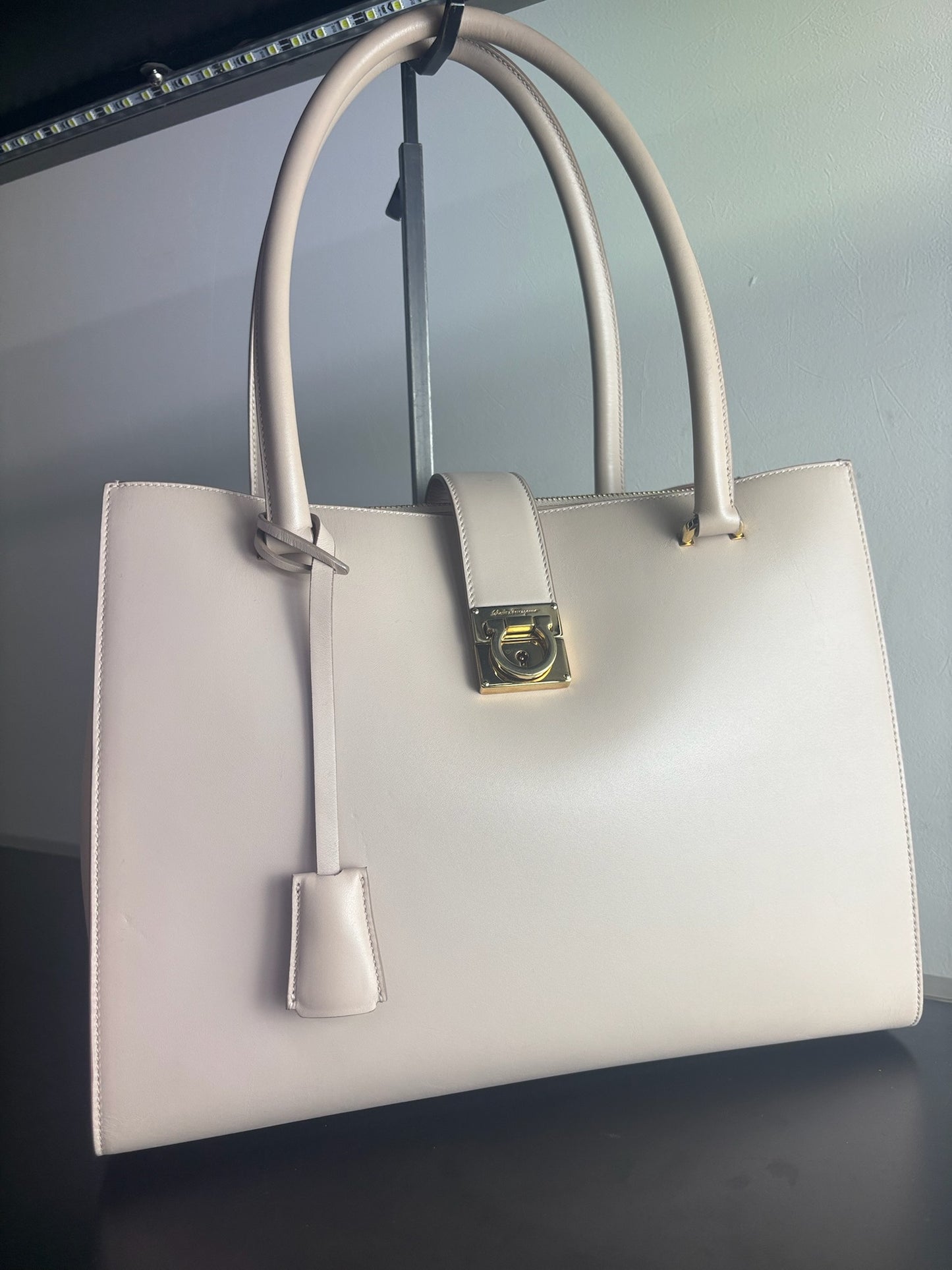 Salvatore Ferragamo Leather Tote Bag