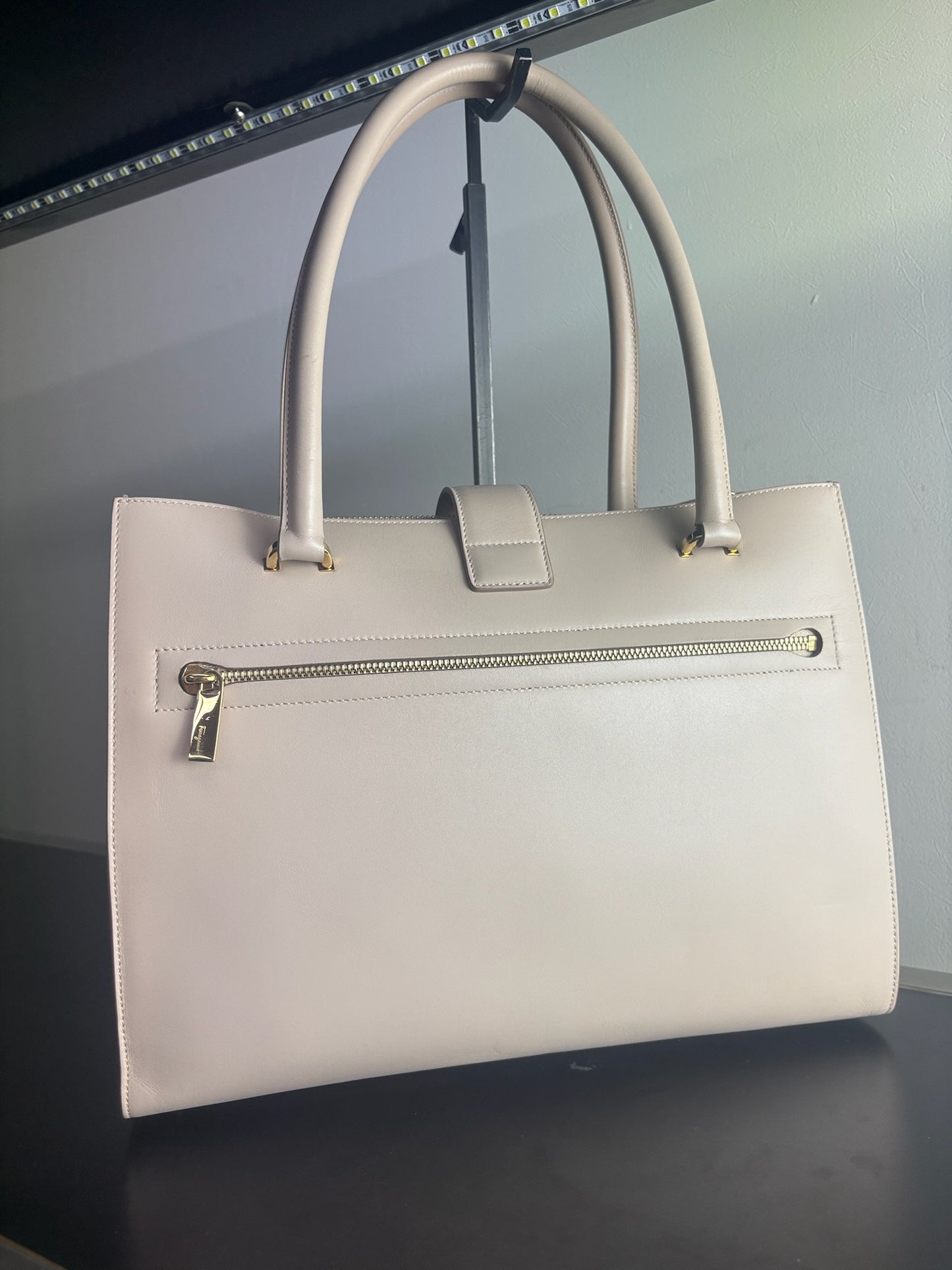 Salvatore Ferragamo Leather Tote Bag