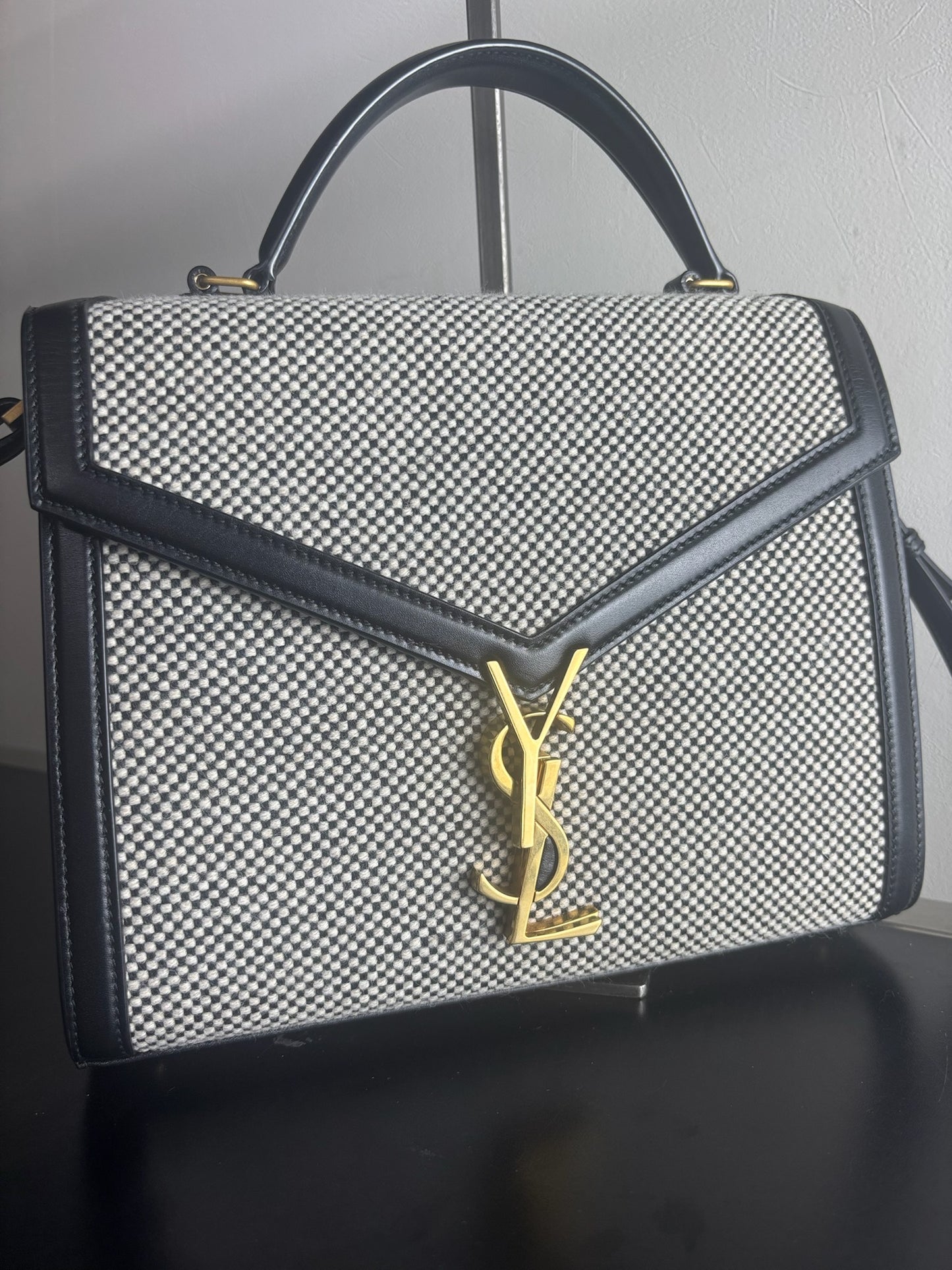 Saint Laurent Cassandra Top Handle Bag