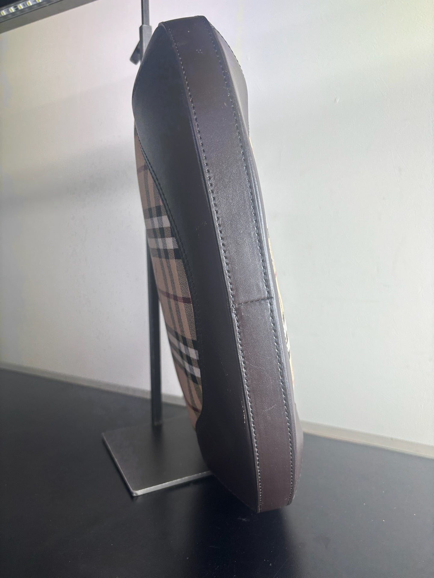 Burberry Haymarket Check Hobo Bag
