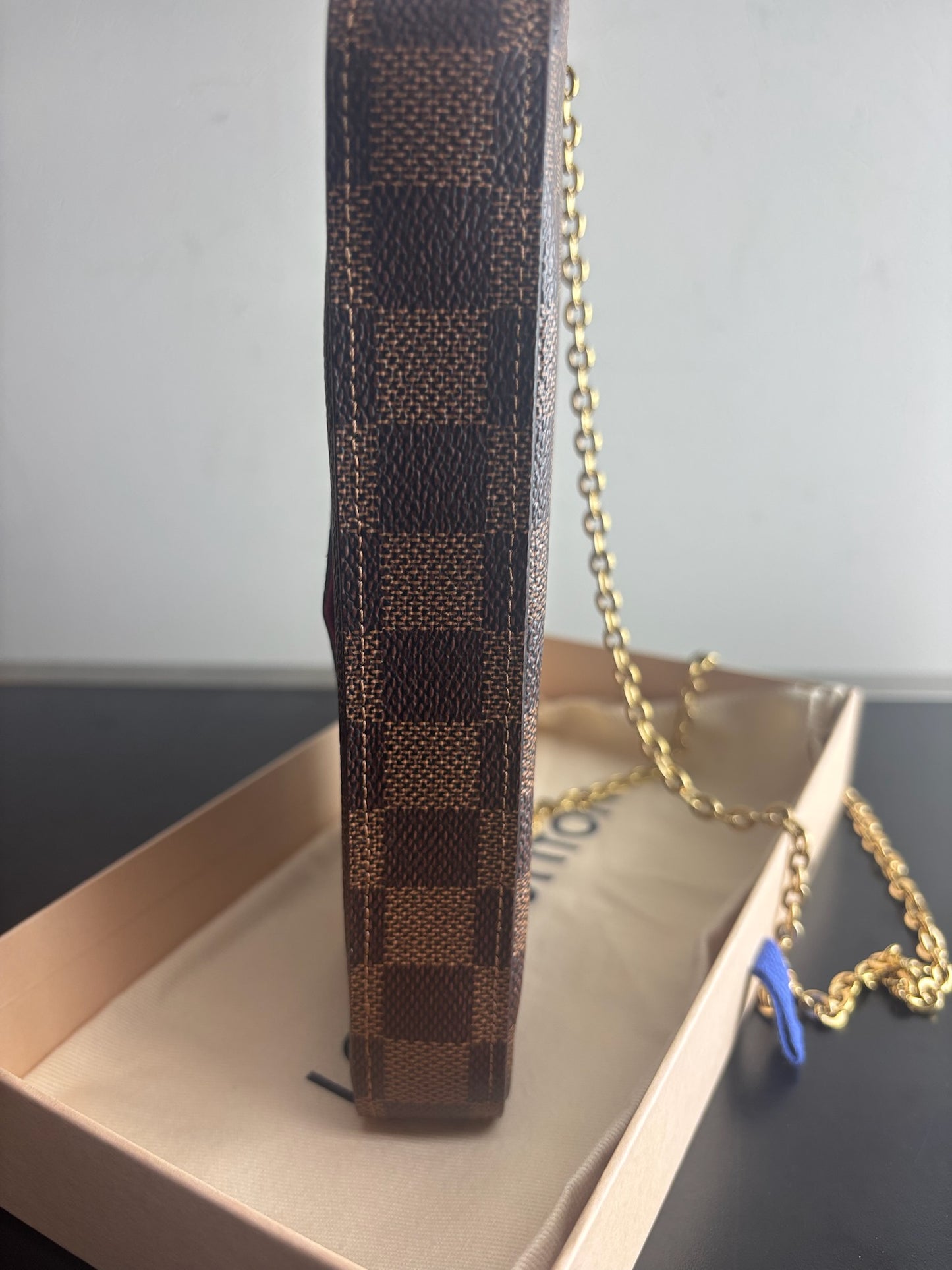 Louis Vuitton Félicie Pochette Damier Ebene