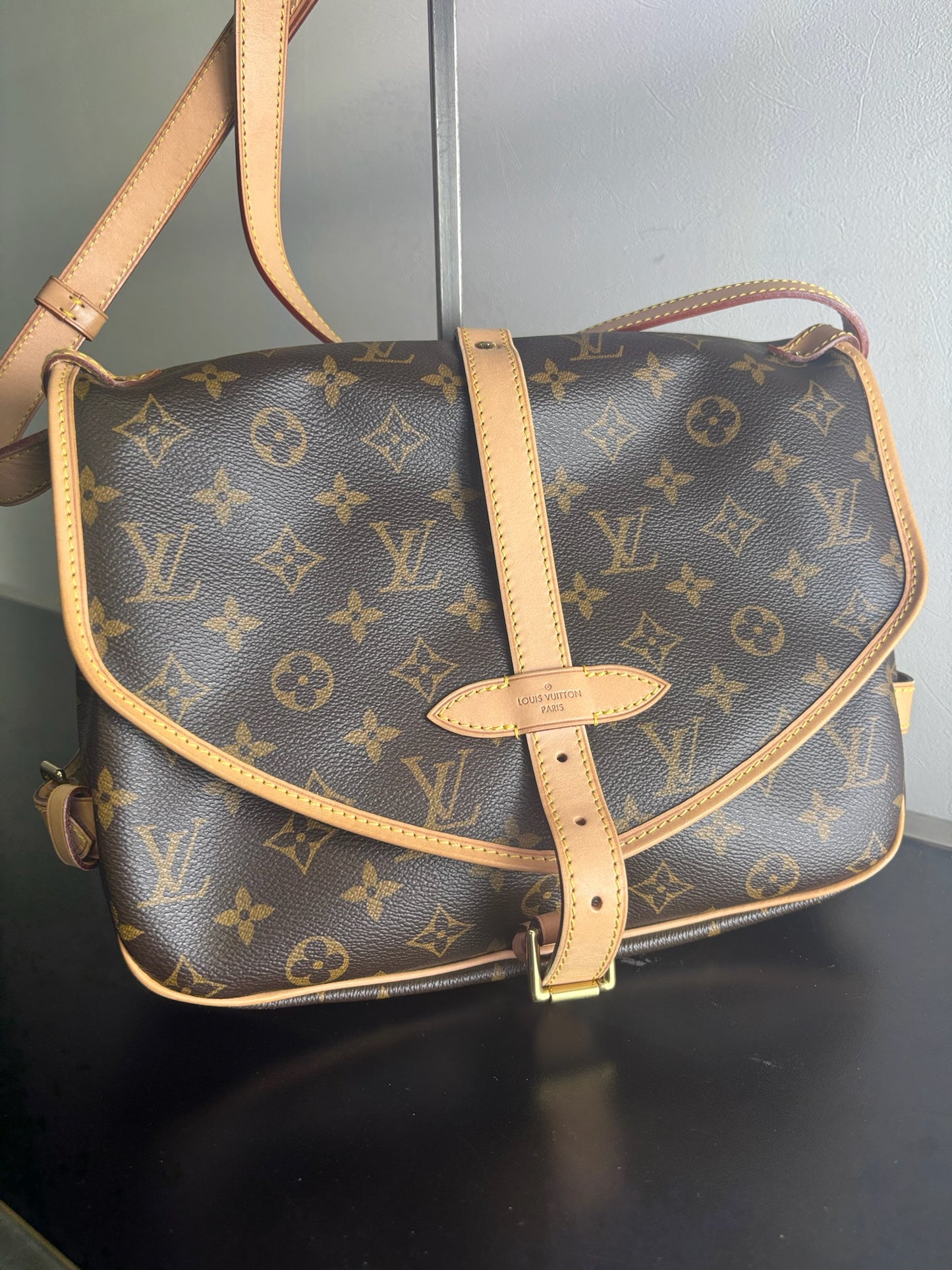 Louis Vuitton Monogram Saumur 30