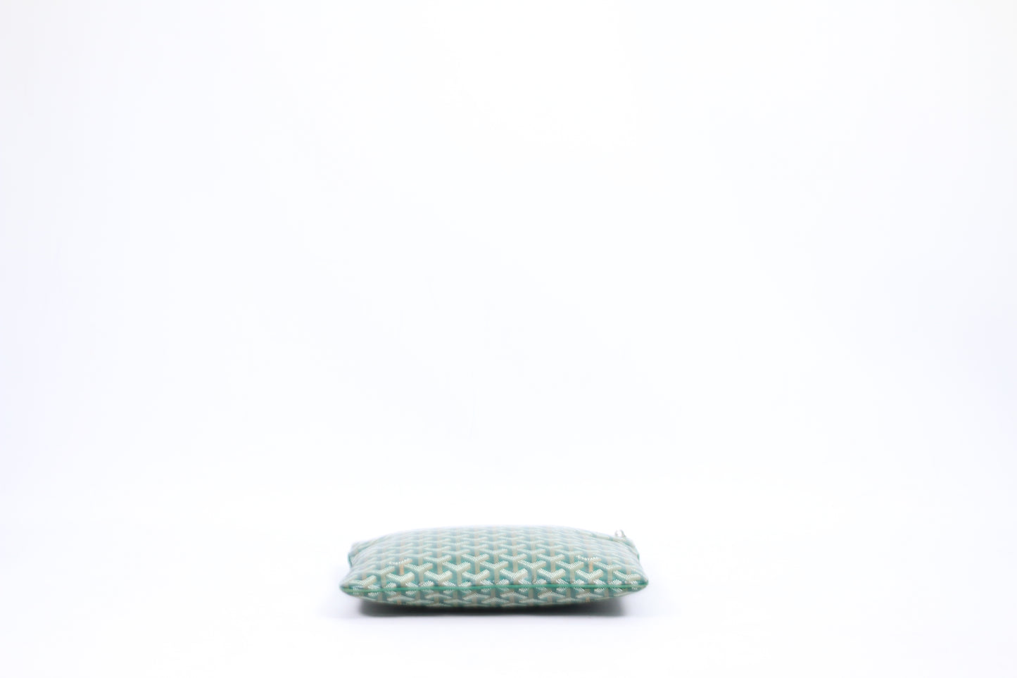 Goyard Green PVC Goyardine Senat MM Clutch