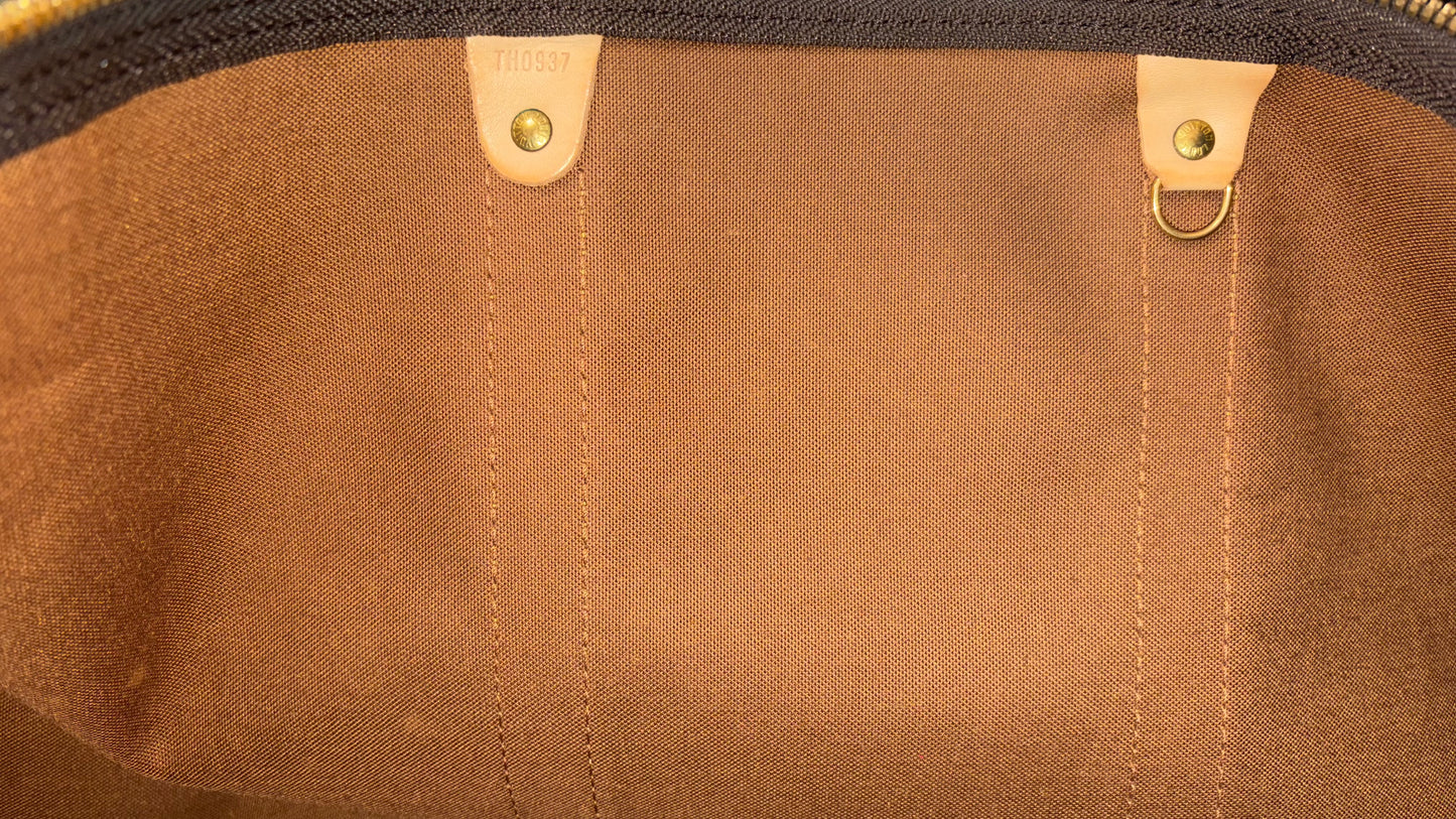 Louis Vuitton Keepall Bandoulière 55 travel bag (JPD04-41)