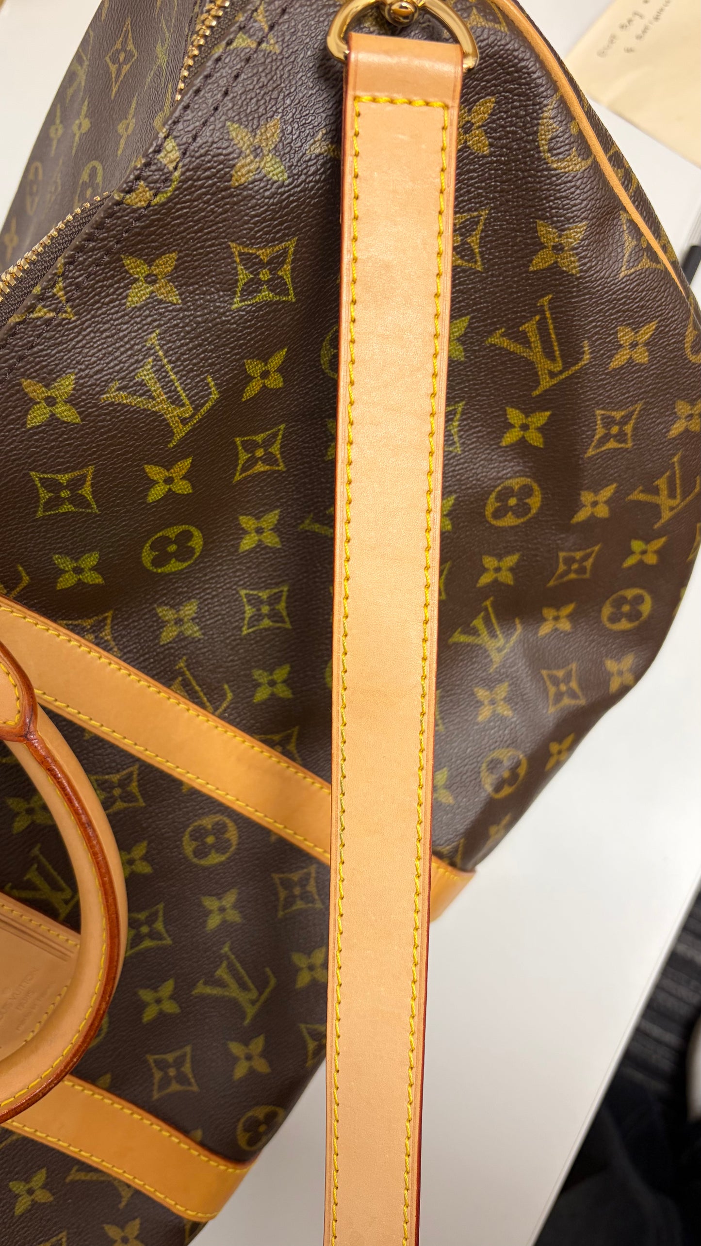 Louis Vuitton Keepall Bandoulière 55 travel bag (JPD04-41)