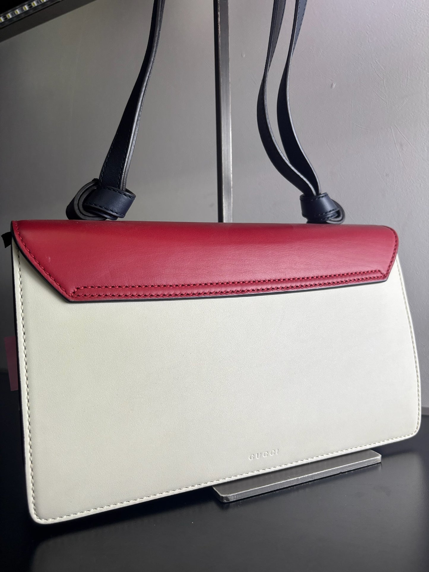 Gucci Animalier Leather Shoulder Bag