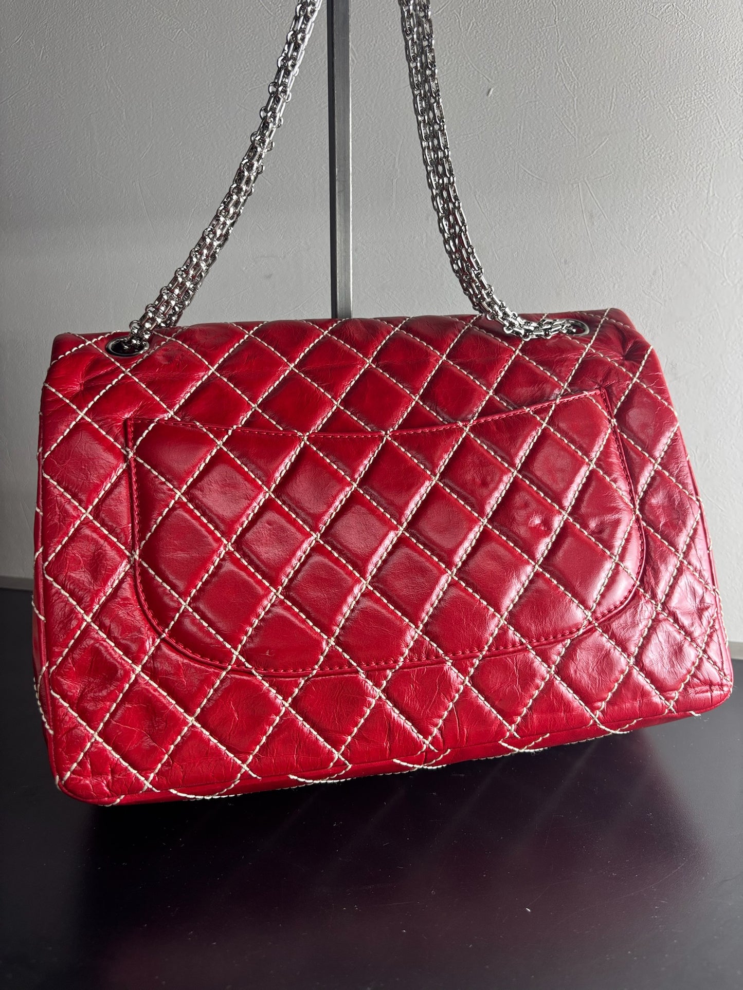 Chanel Red 2.55 Reissue Flap Bag
