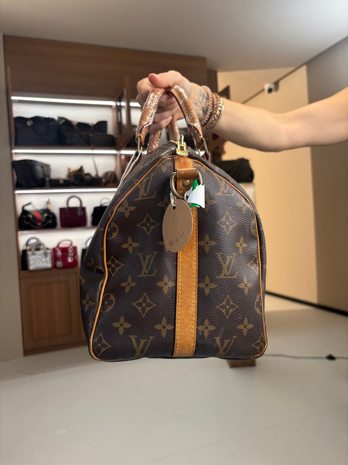 Louis Vuitton Speedy Bandoulière 30, Monogram - side