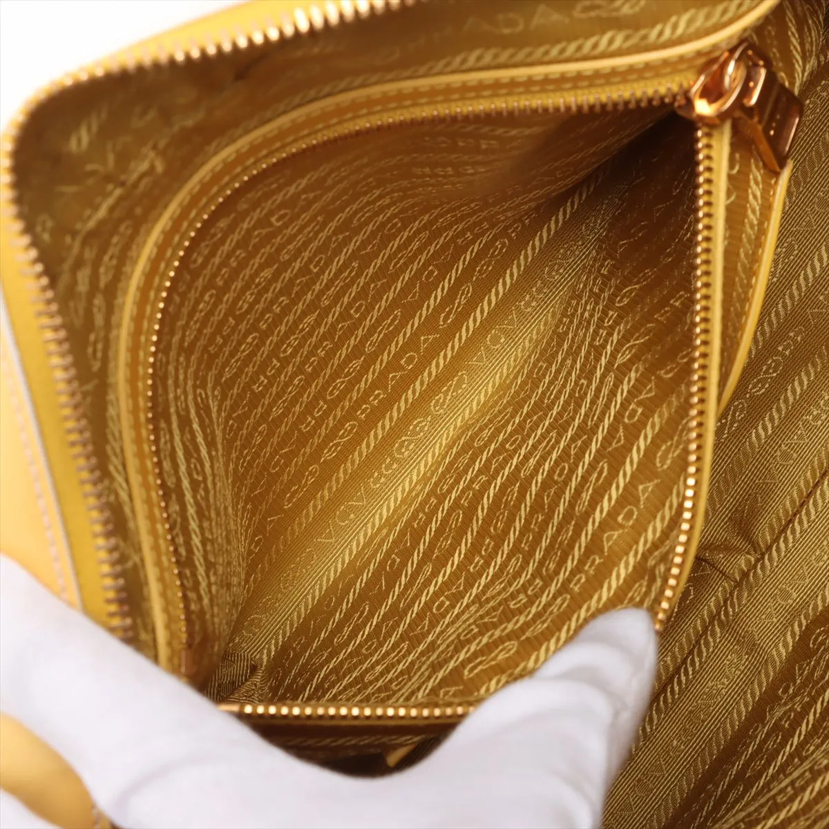 Prada Saffiano Leather Hand Bag