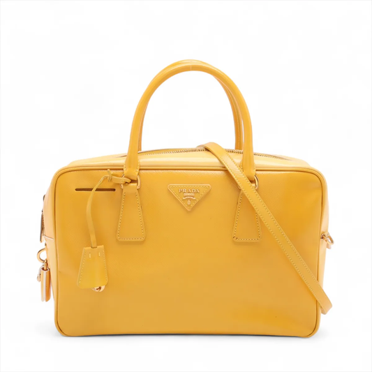Prada Saffiano Leather Hand Bag