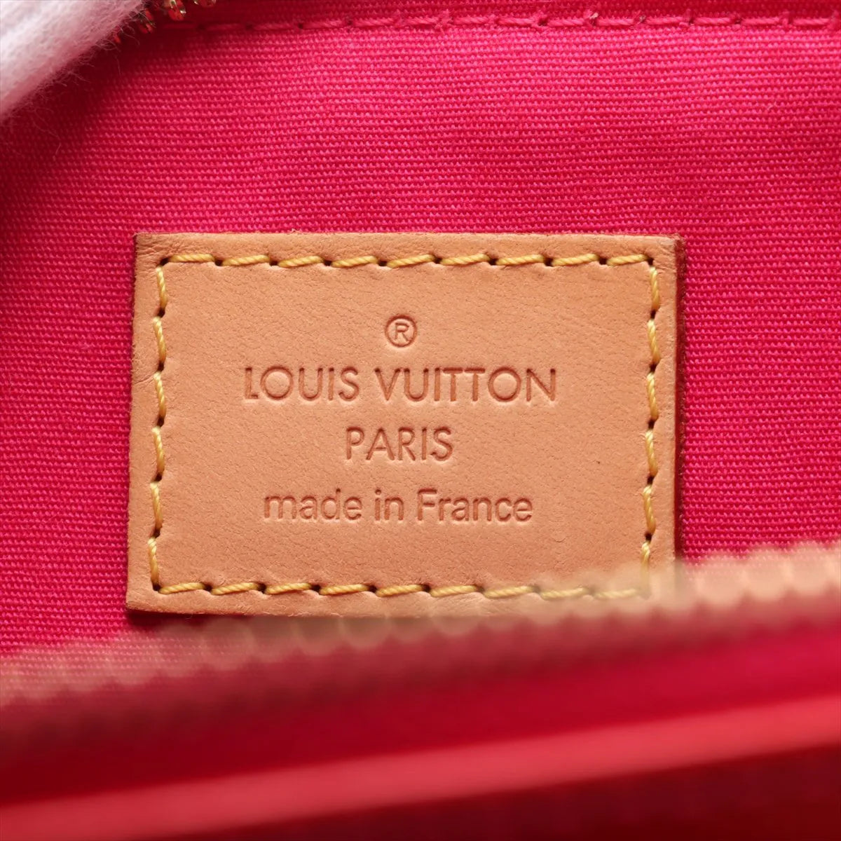 Louis Vuitton Vernis Bellevue PM Red M93583 (Pre-Owned)