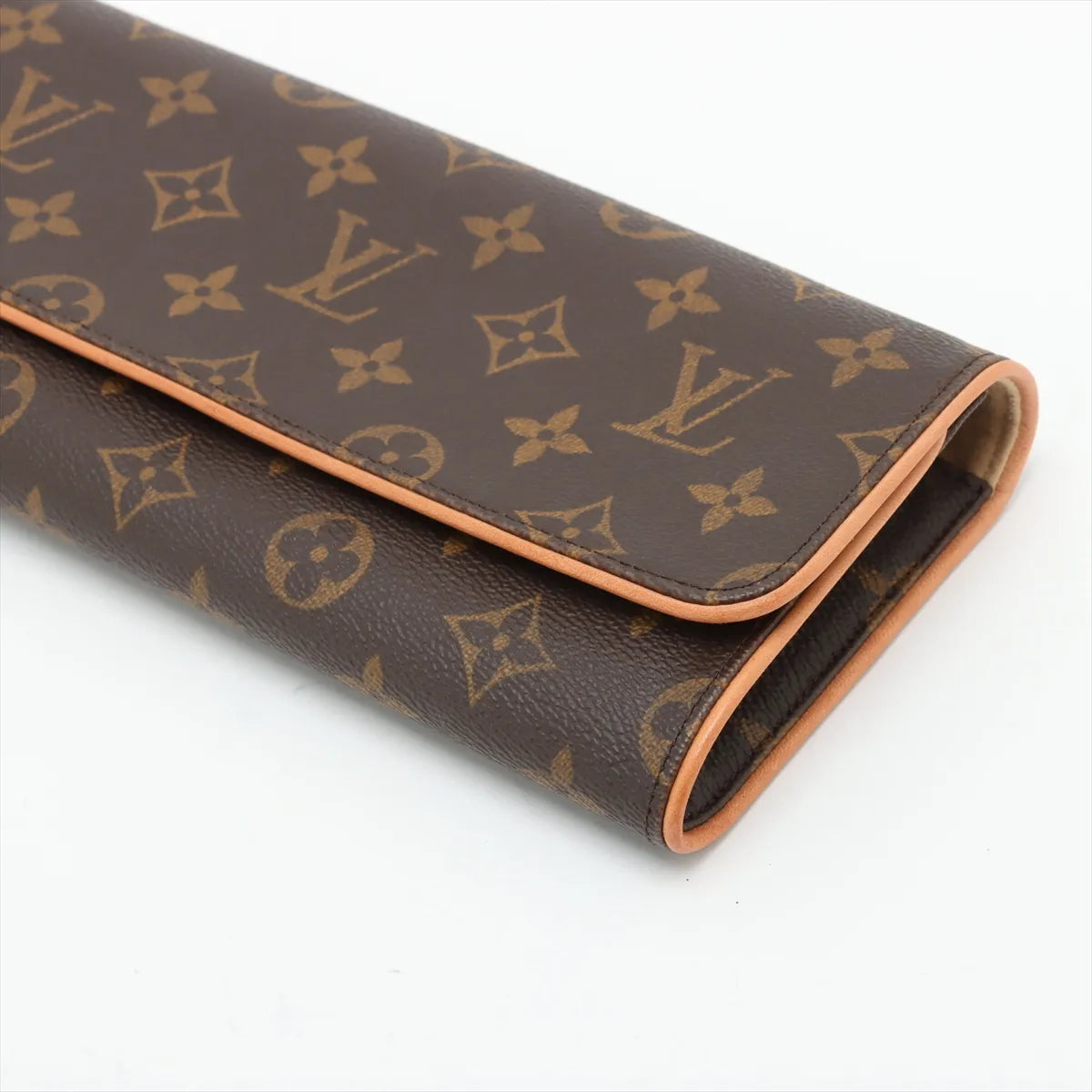 Louis Vuitton Monogram Pochette Twin GM FL1010 Brown