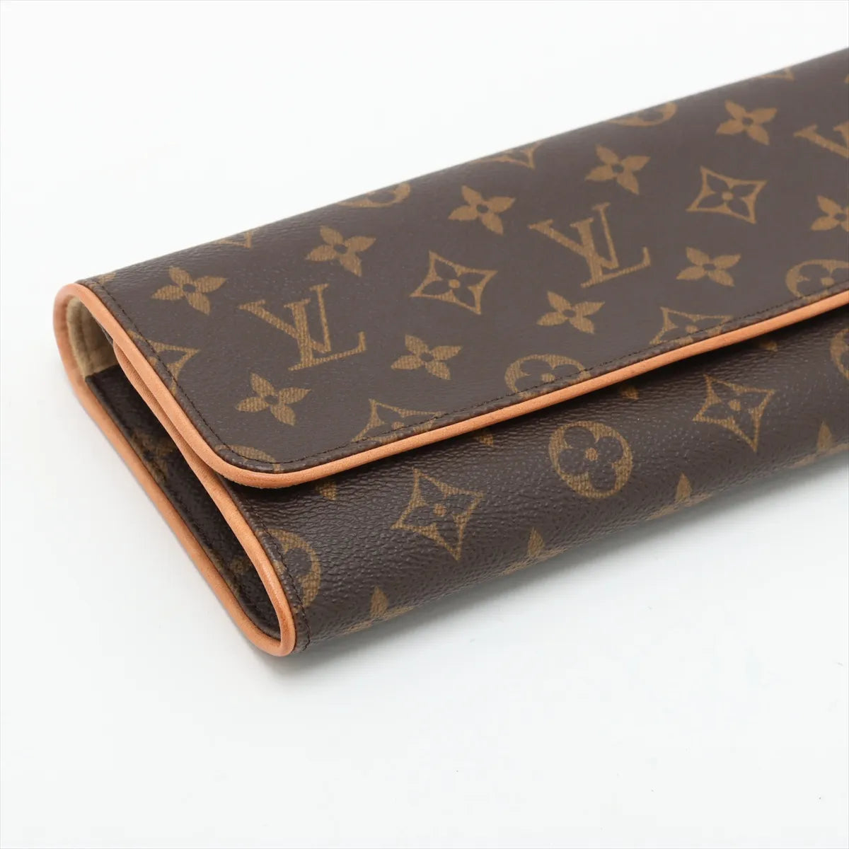 Louis Vuitton Monogram Pochette Twin GM FL1010 Brown