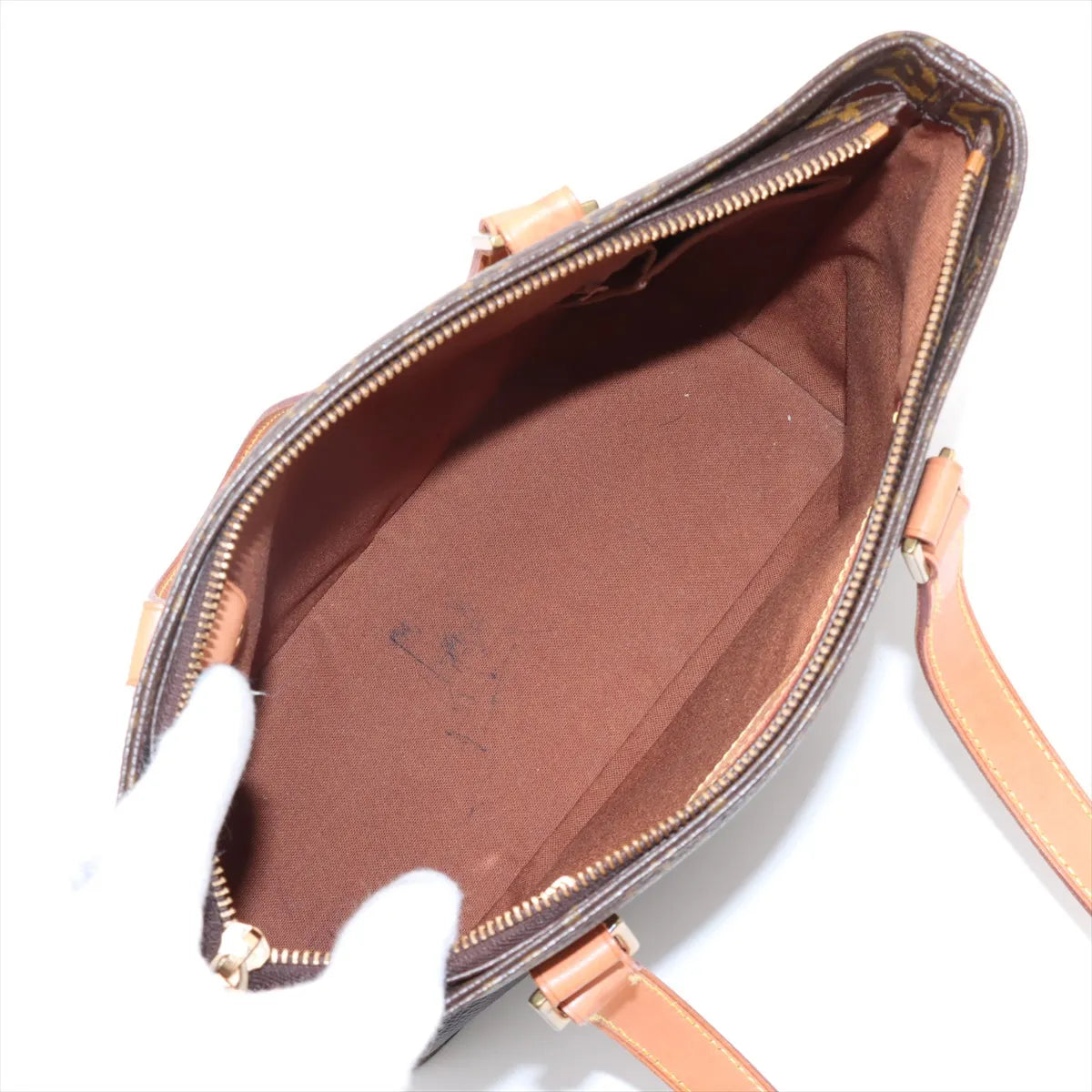 Louis Vuitton Monogram Cabas Piano  DU0092 Brown