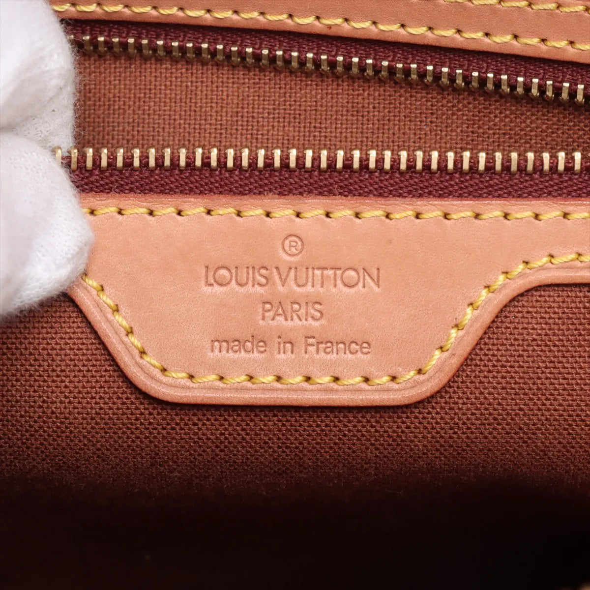 Louis Vuitton Monogram Cabas Piano  DU0092 Brown