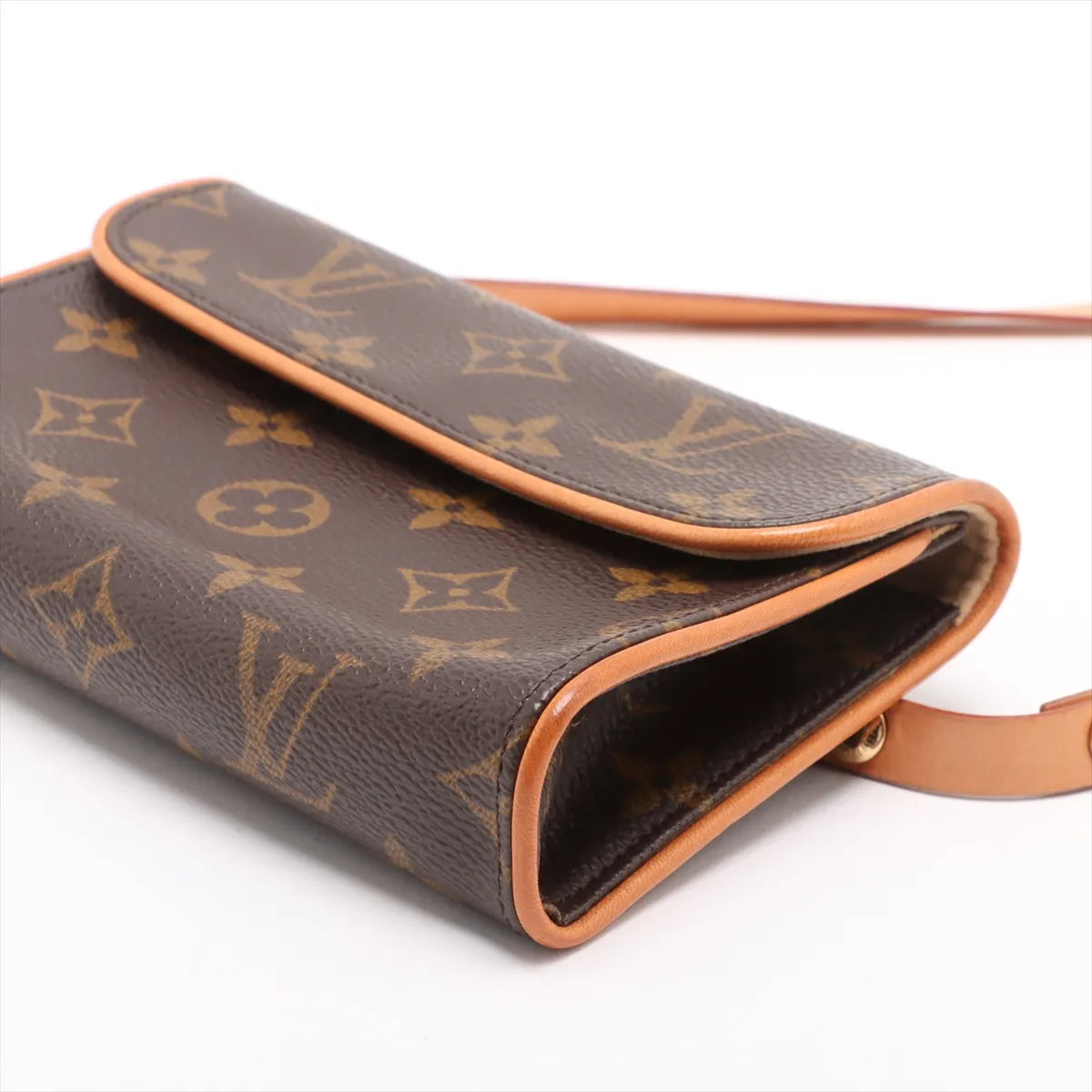 Louis Vuitton Monogram Pochette Florentine FL0052 Brown