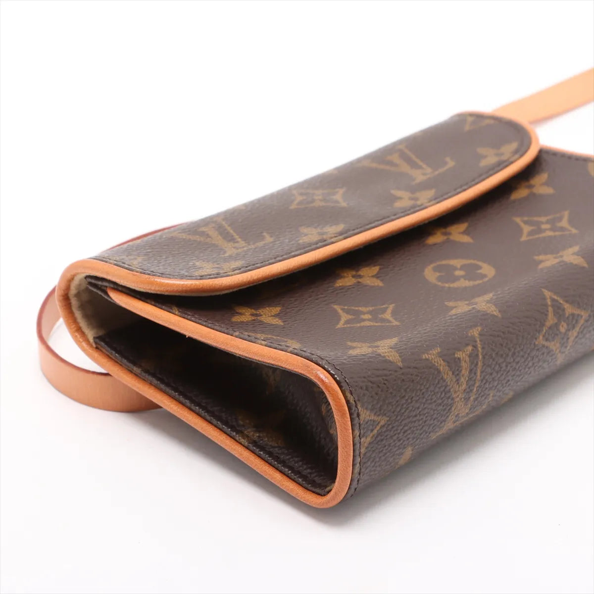 Louis Vuitton Monogram Pochette Florentine FL0052 Brown