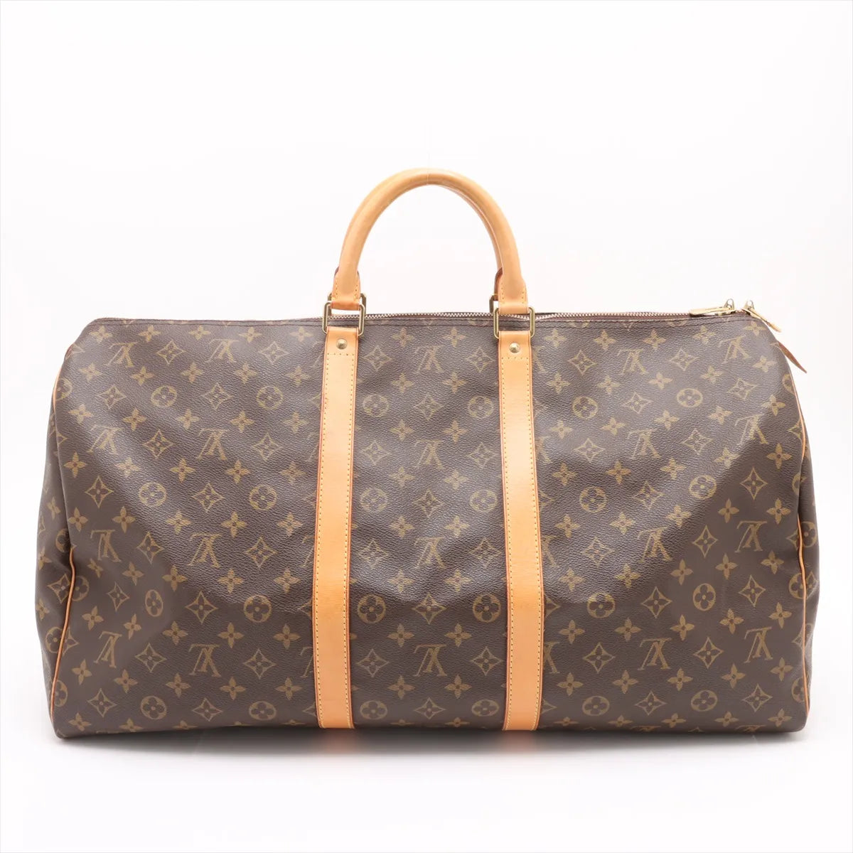 Louis Vuitton Monogram Keepall 55  SP0917 Brown