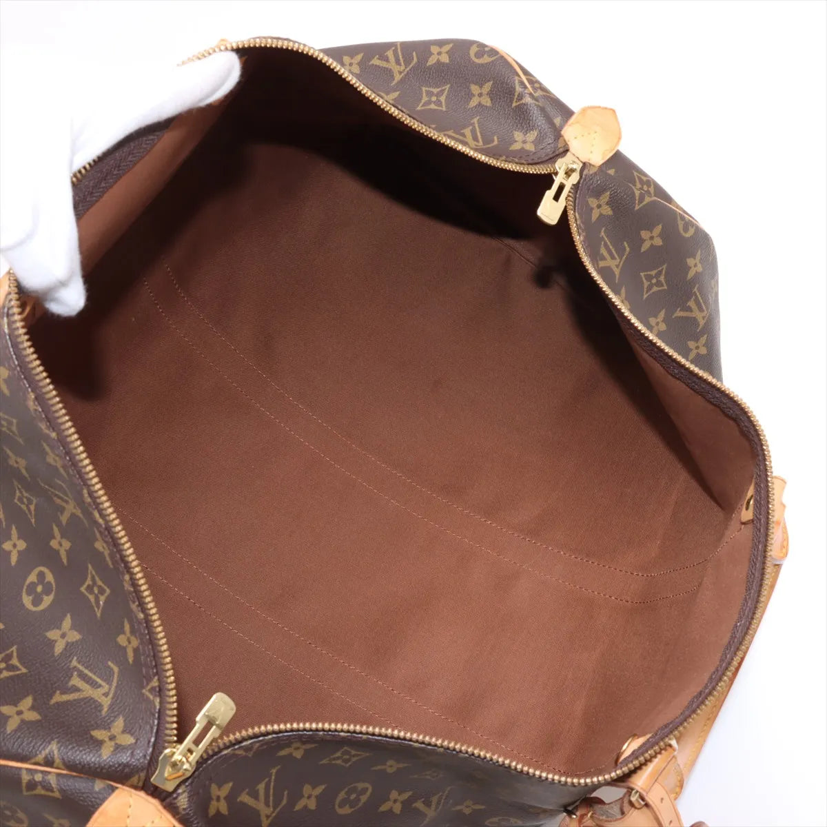 Louis Vuitton Monogram Keepall 55  SP0917 Brown