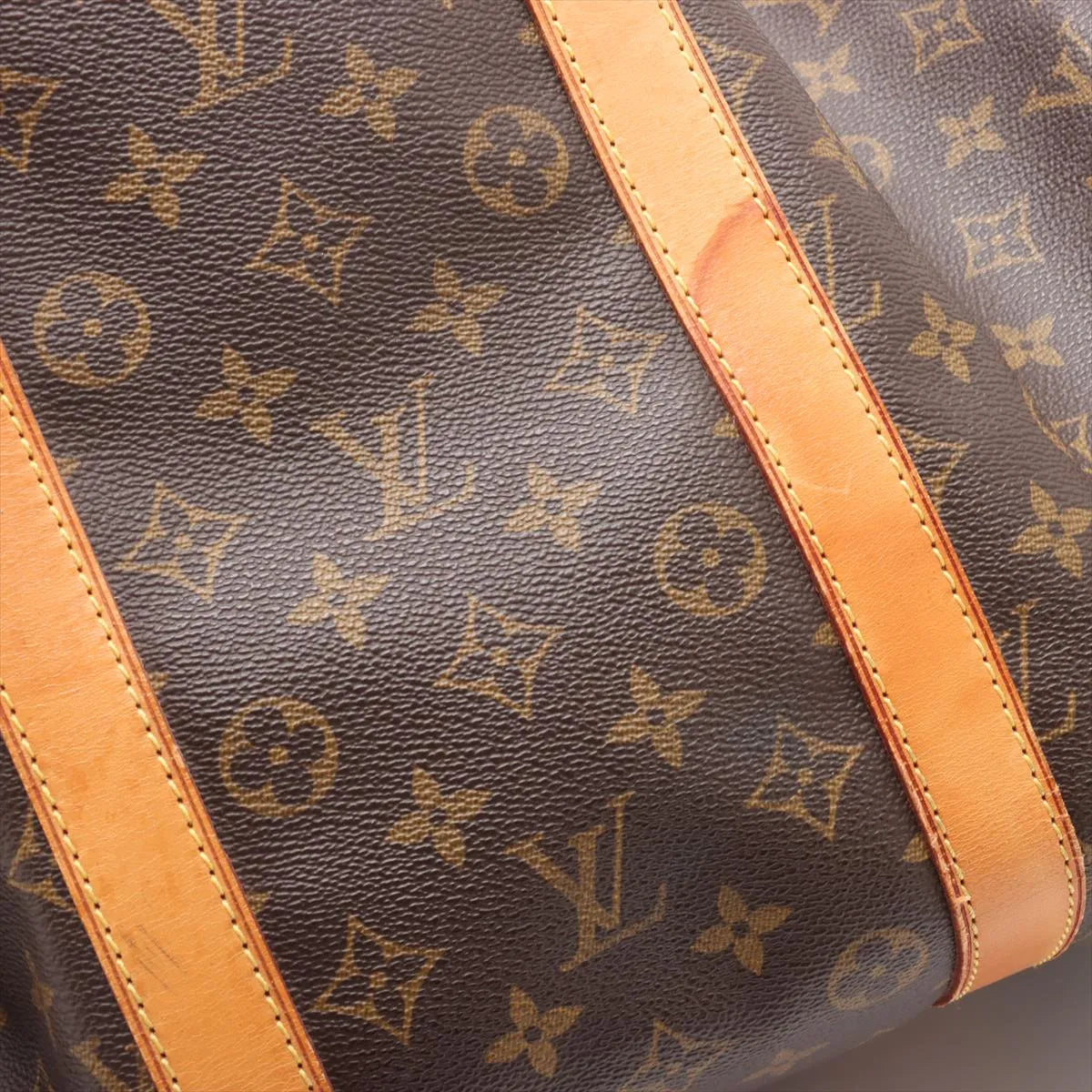 Louis Vuitton Monogram Keepall 55  SP0917 Brown