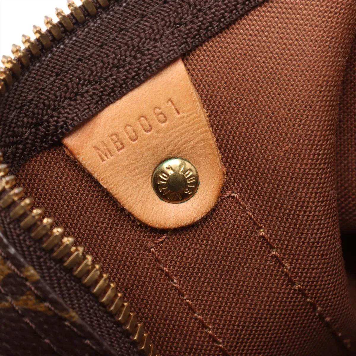 Louis Vuitton Monogram Keepolbandrière 50 MB0061 Brown