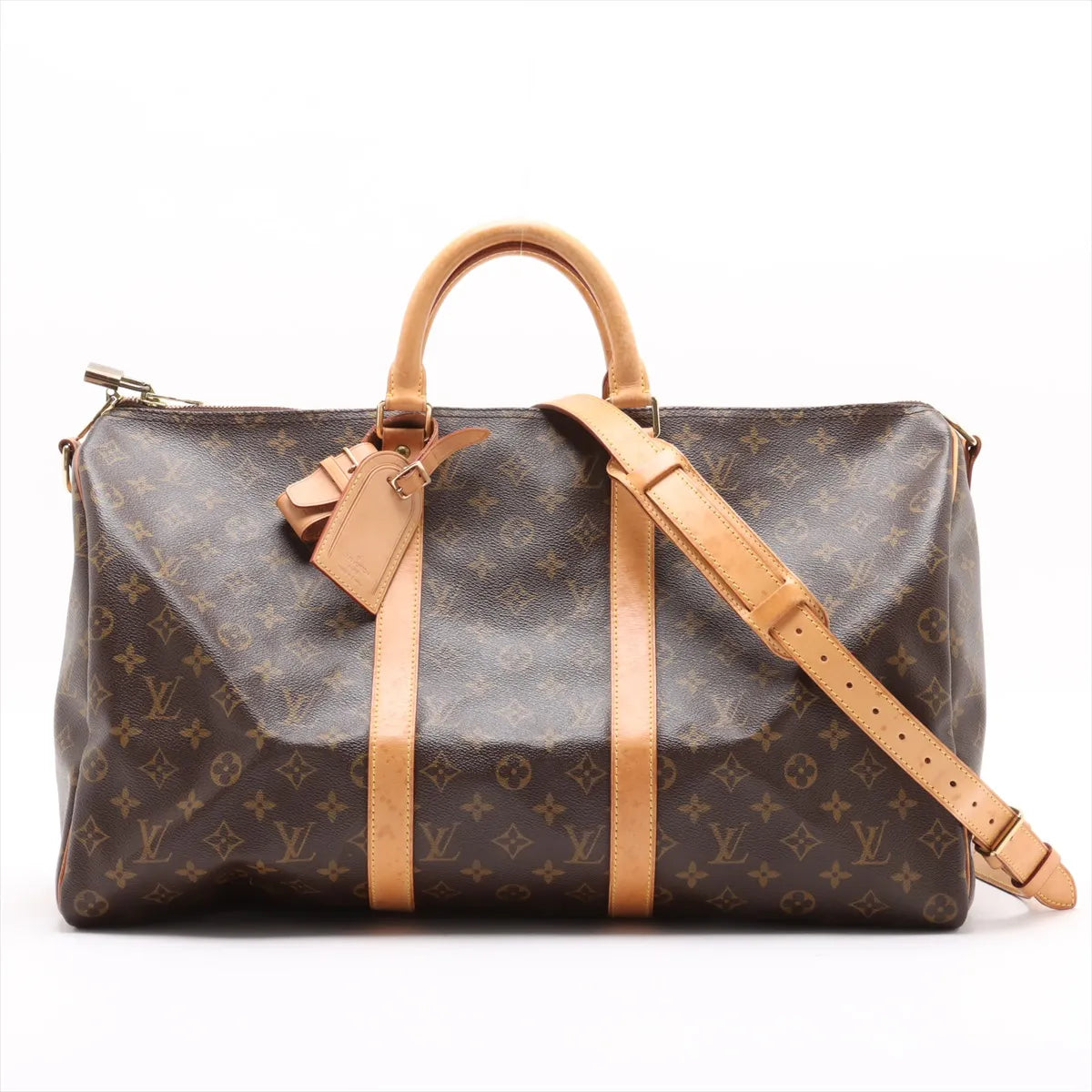 Louis Vuitton Monogram Keepolbandrière 50 MB0061 Brown