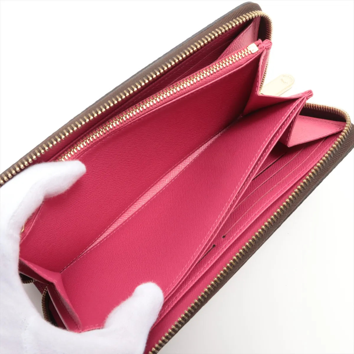 Louis Vuitton Monogram LOVE LOCK Zippy Wallet (SB08-917)