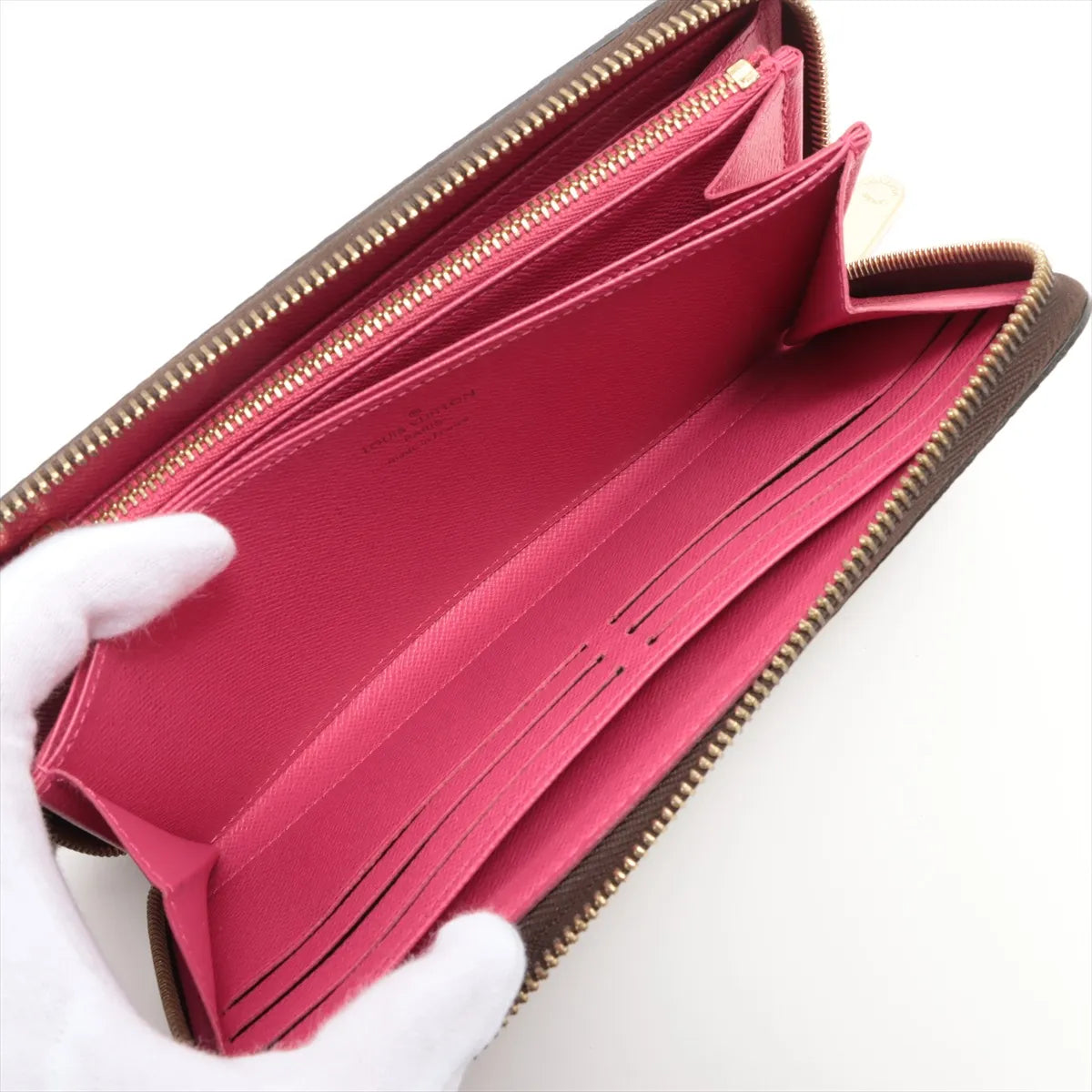 Louis Vuitton Monogram LOVE LOCK Zippy Wallet (SB08-917)