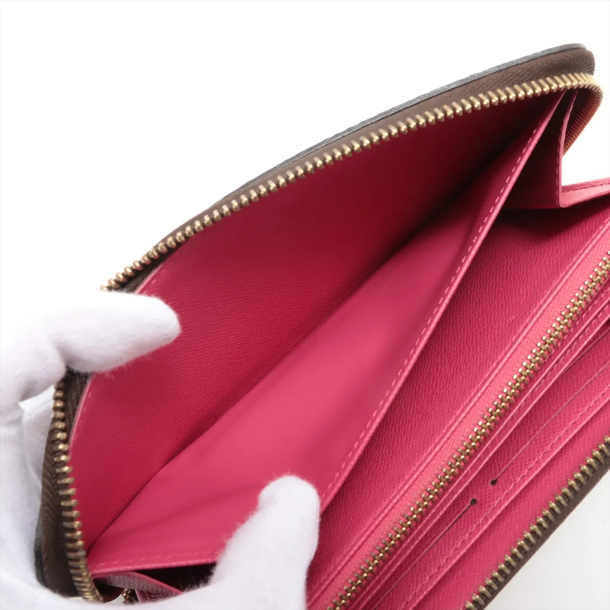 Louis Vuitton Monogram LOVE LOCK Zippy Wallet (SB08-917)