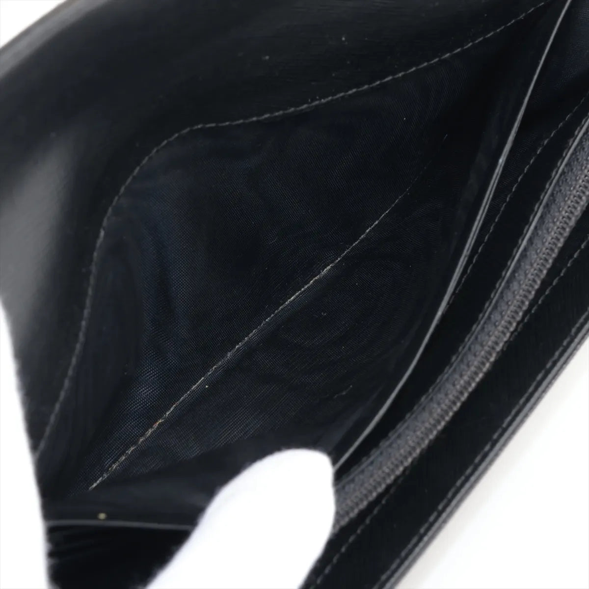 Prada Tessuto  Nylon Long  Wallet Black (SB08-1527)