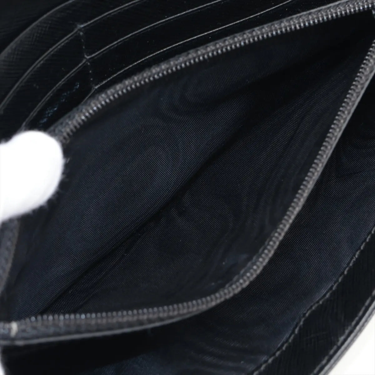 Prada Tessuto  Nylon Long  Wallet Black (SB08-1527)