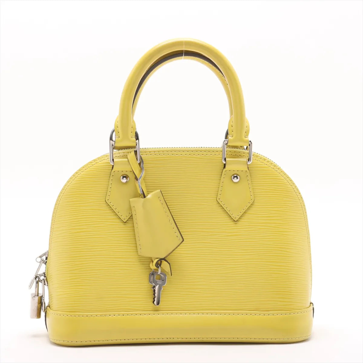 Louis Vuitton Epi Alma BB  Yellow SB06-2571